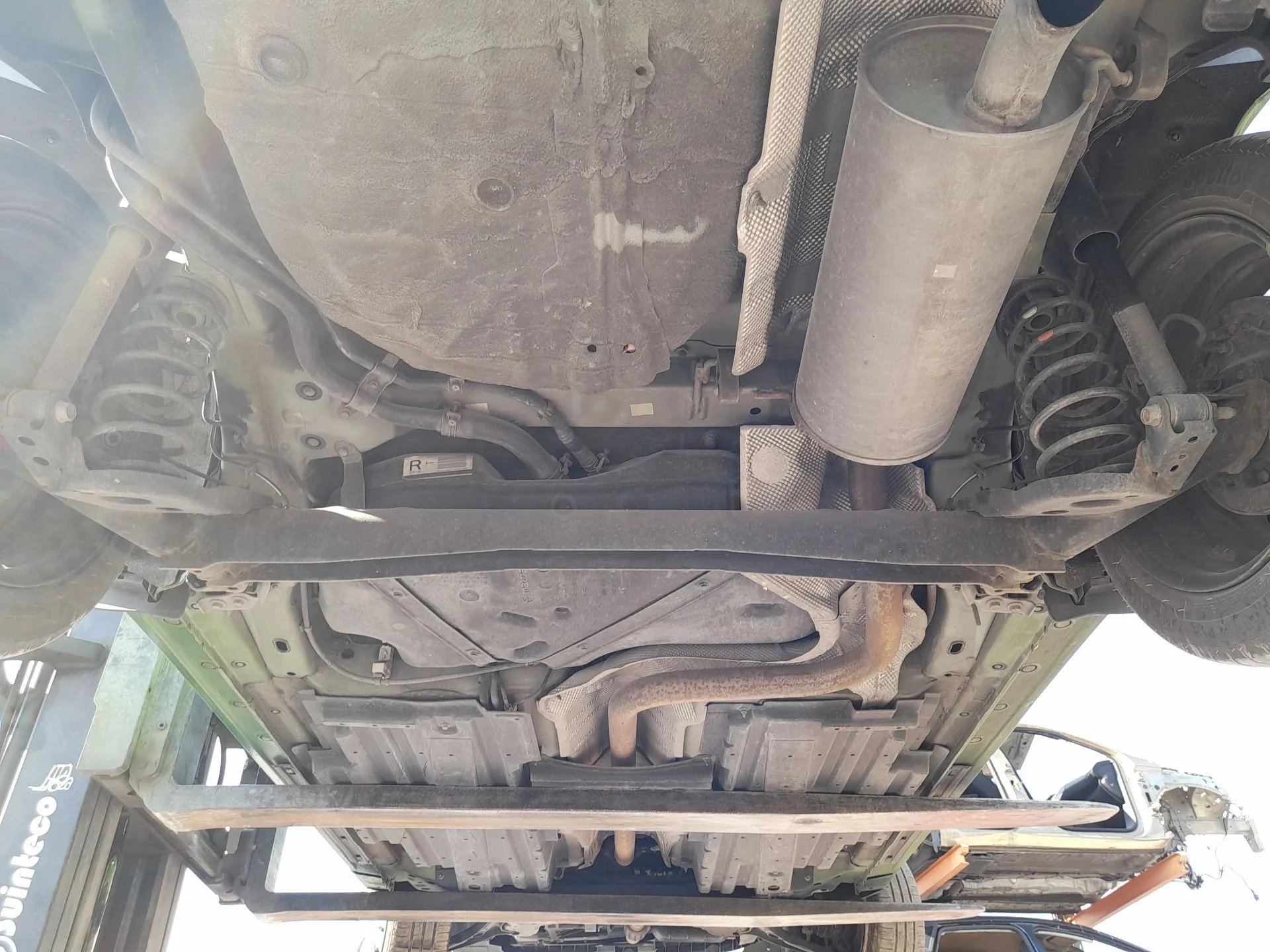 Puente Trasero para Mazda 2 (De_, Dh_)