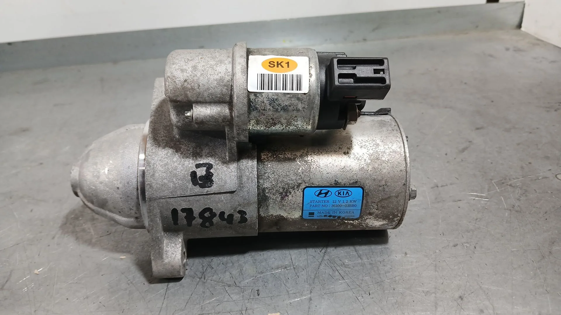 Motor Arranque para Kia Rio Iv (Yb, Sc, Fb)
