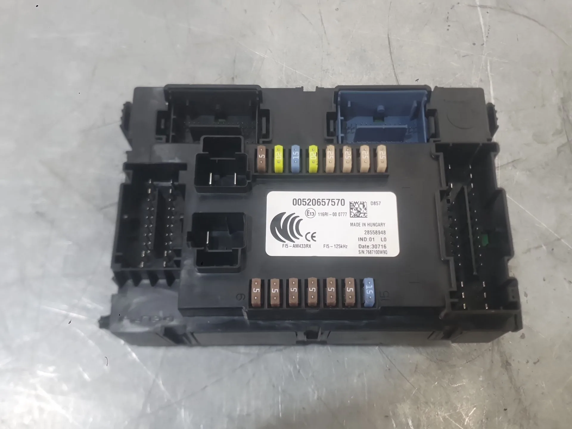 Caja Reles / Fusibles para Fiat Tipo Sedan (356_, 357_)
