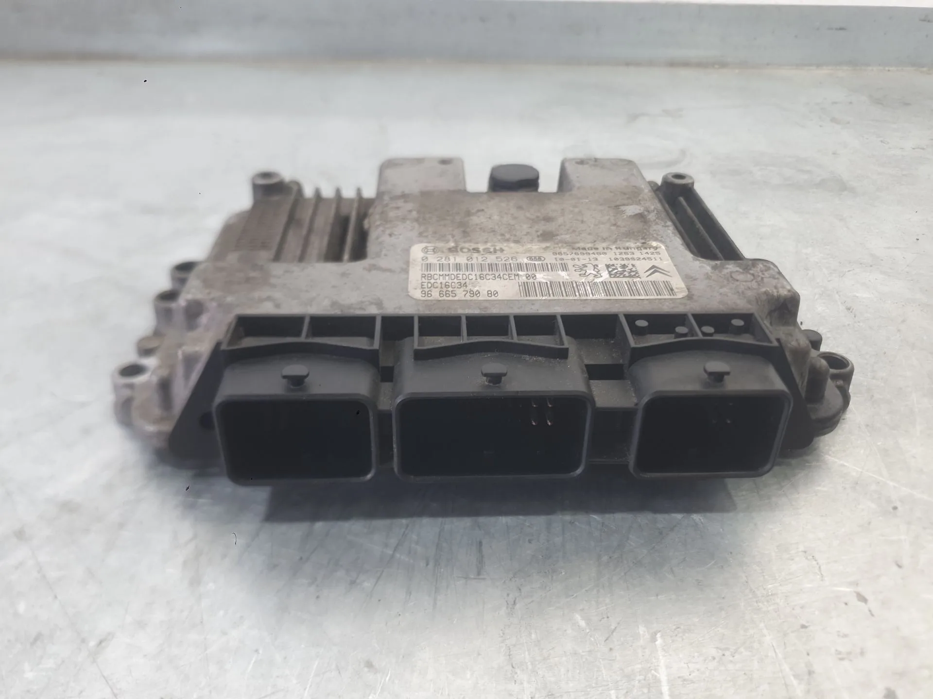 Centralita Motor Uce para Peugeot 206 Hatchback (2A/C)