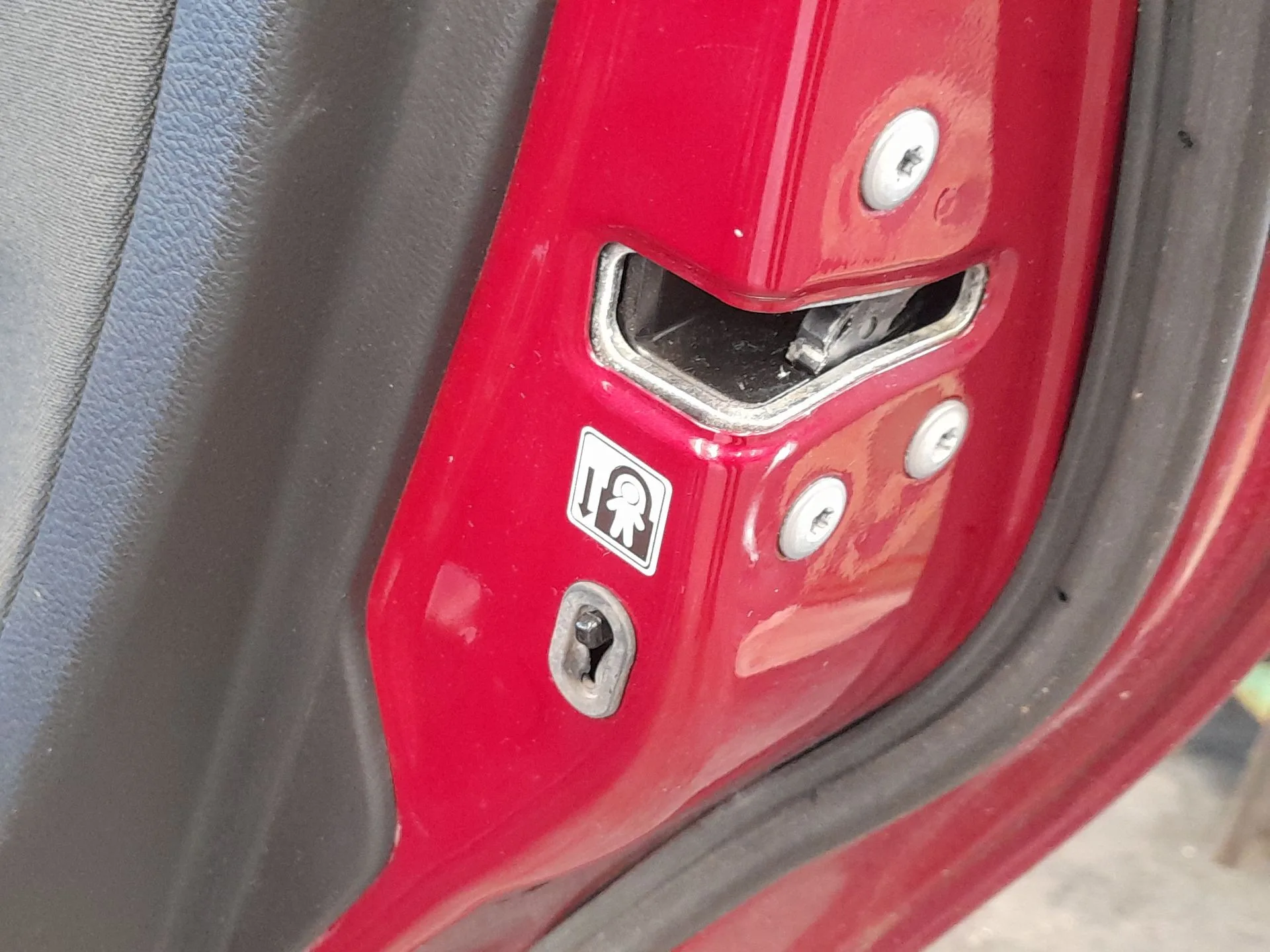 Cerradura Puerta Trasera Derecha para Toyota Auris (-E18) 1.8 Hybrid (Zwee186)