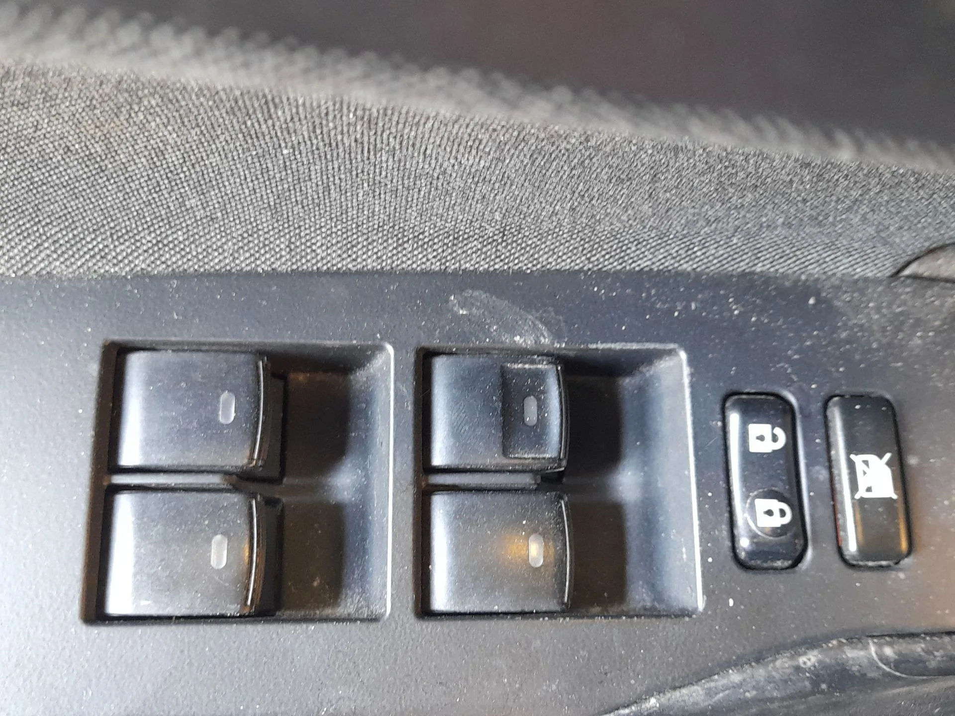 Mando Elevalunas Delantero Izquierdo para Toyota Auris (-E18) 1.8 Hybrid (Zwee186)