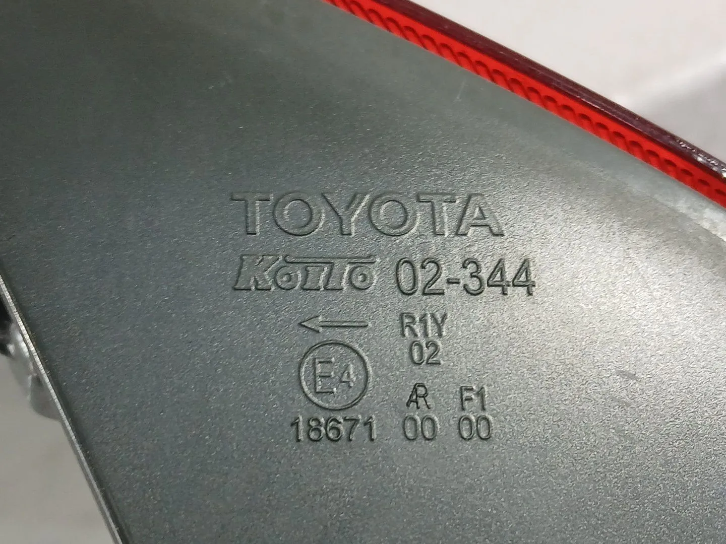 Piloto Trasero Izquierdo Interior para Toyota Auris (-E18) 1.8 Hybrid (Zwee186)