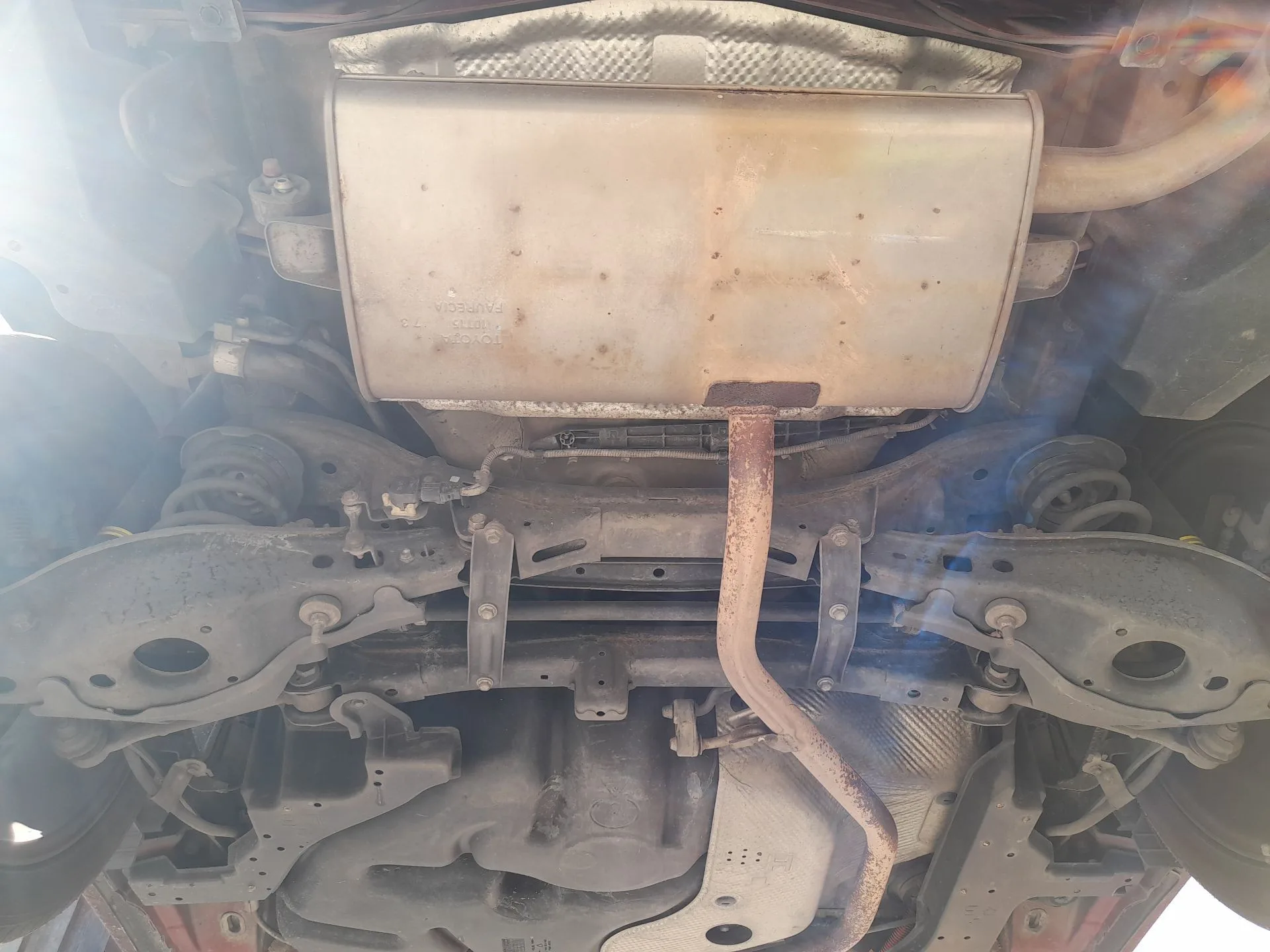 Puente Trasero para Toyota Auris (-E18) 1.8 Hybrid (Zwee186)