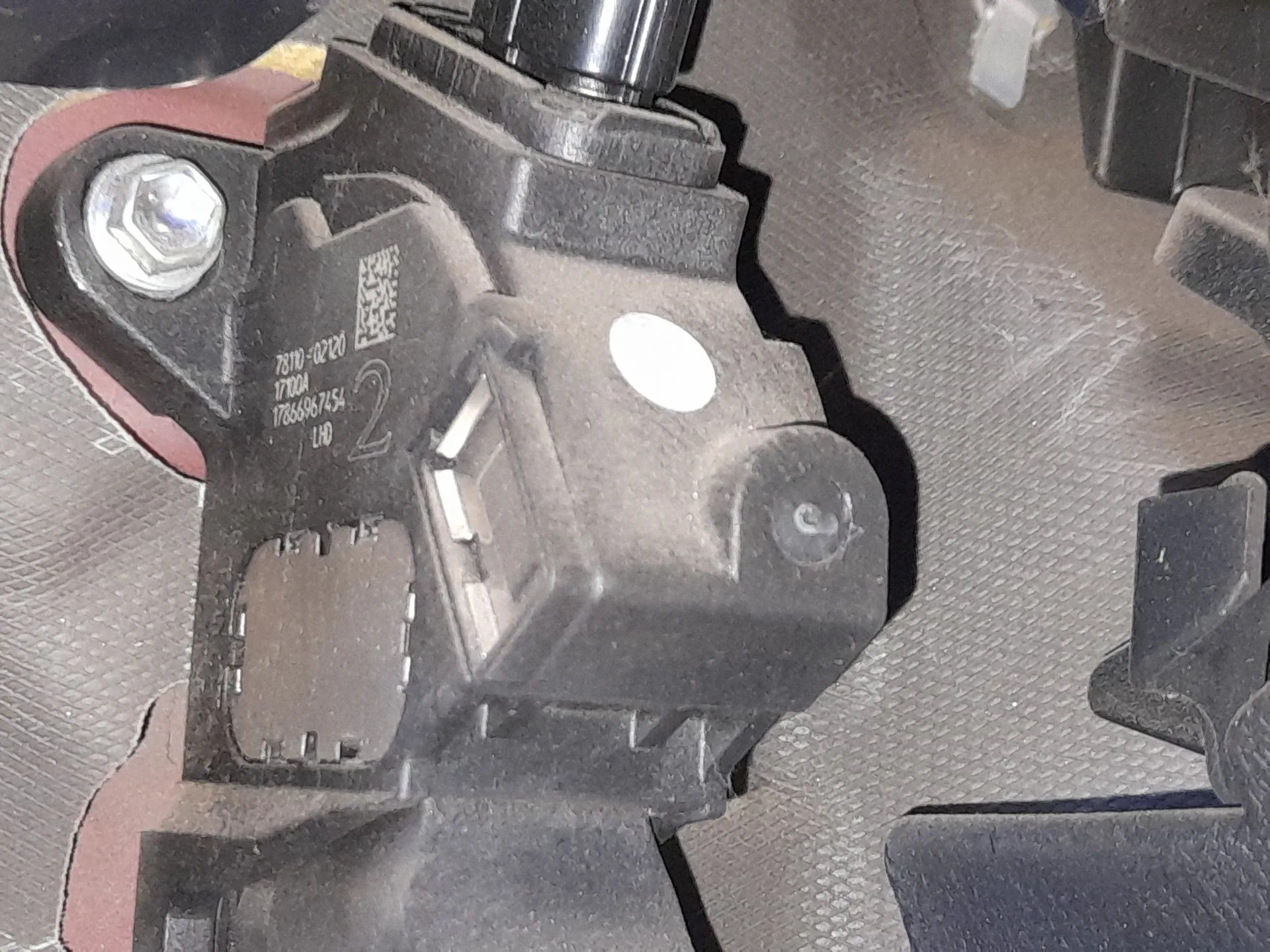 Potenciometro Pedal para Toyota Auris (-E18) 1.8 Hybrid (Zwee186)