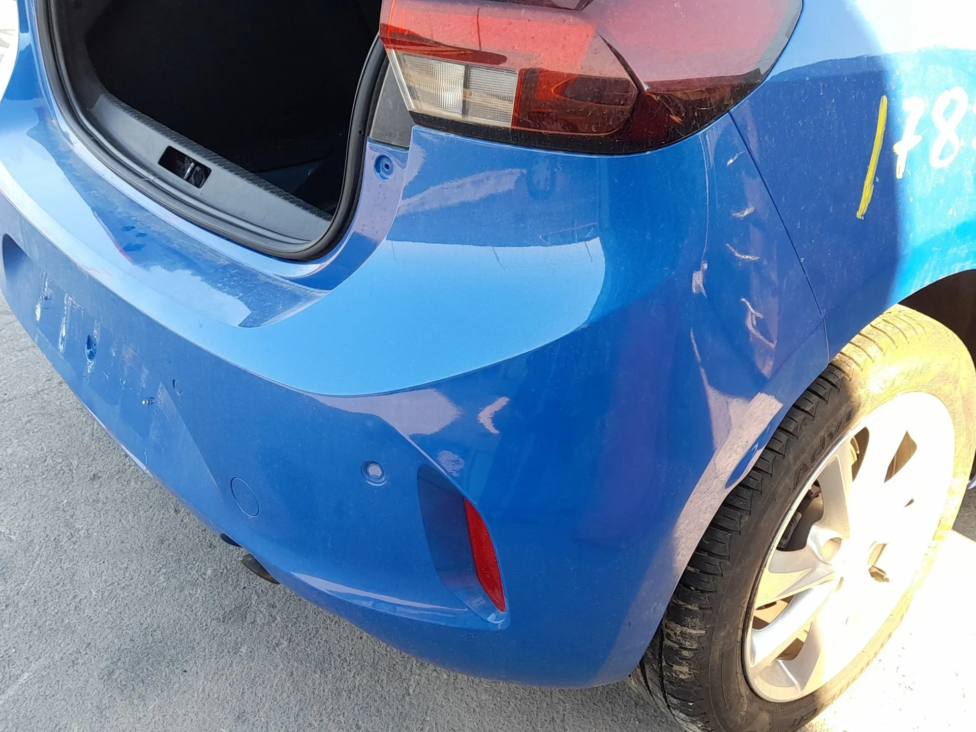 Paragolpes Trasero para Opel Corsa F (P2Jo)