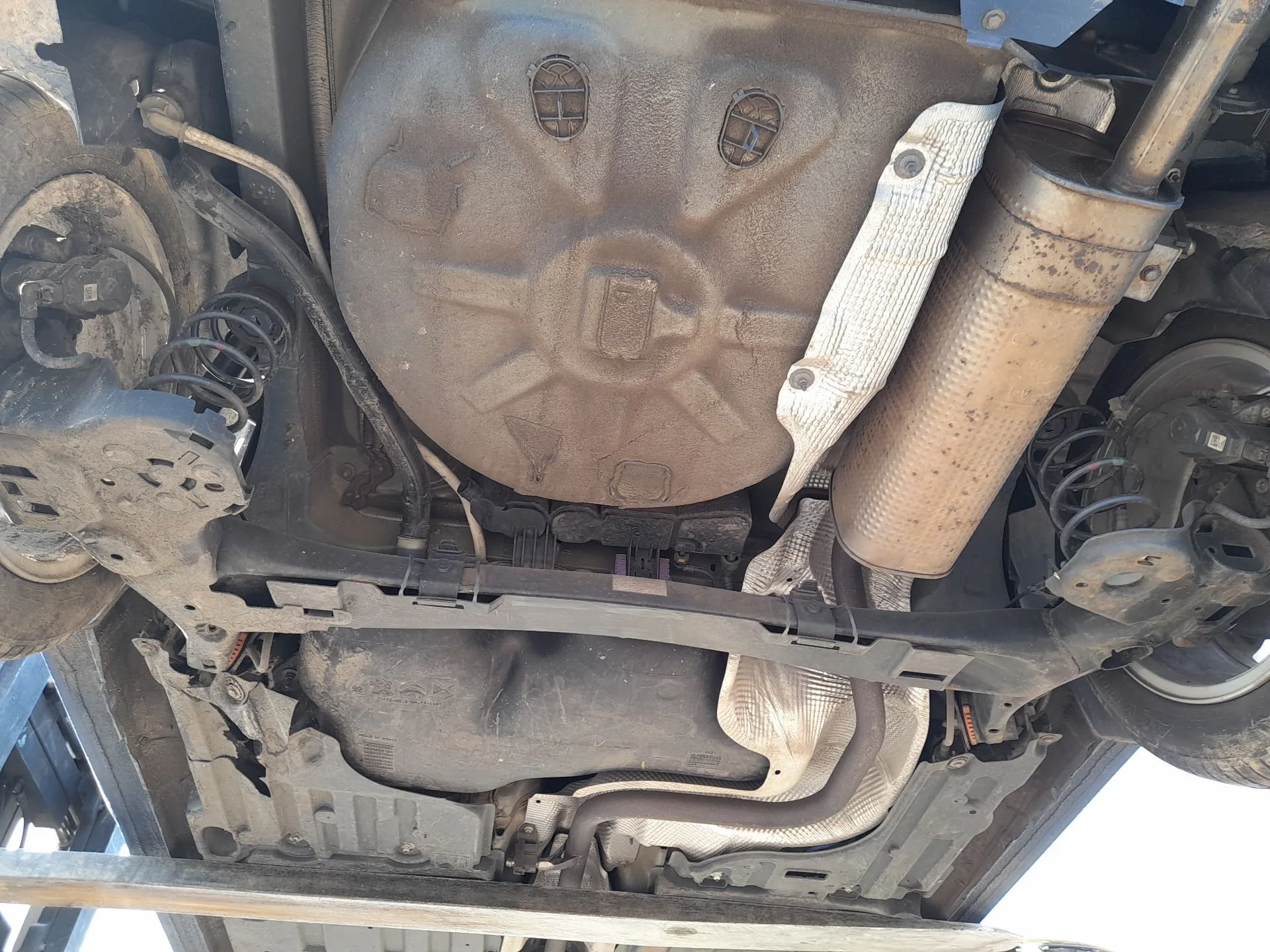 Puente Trasero para Opel Corsa F (P2Jo)