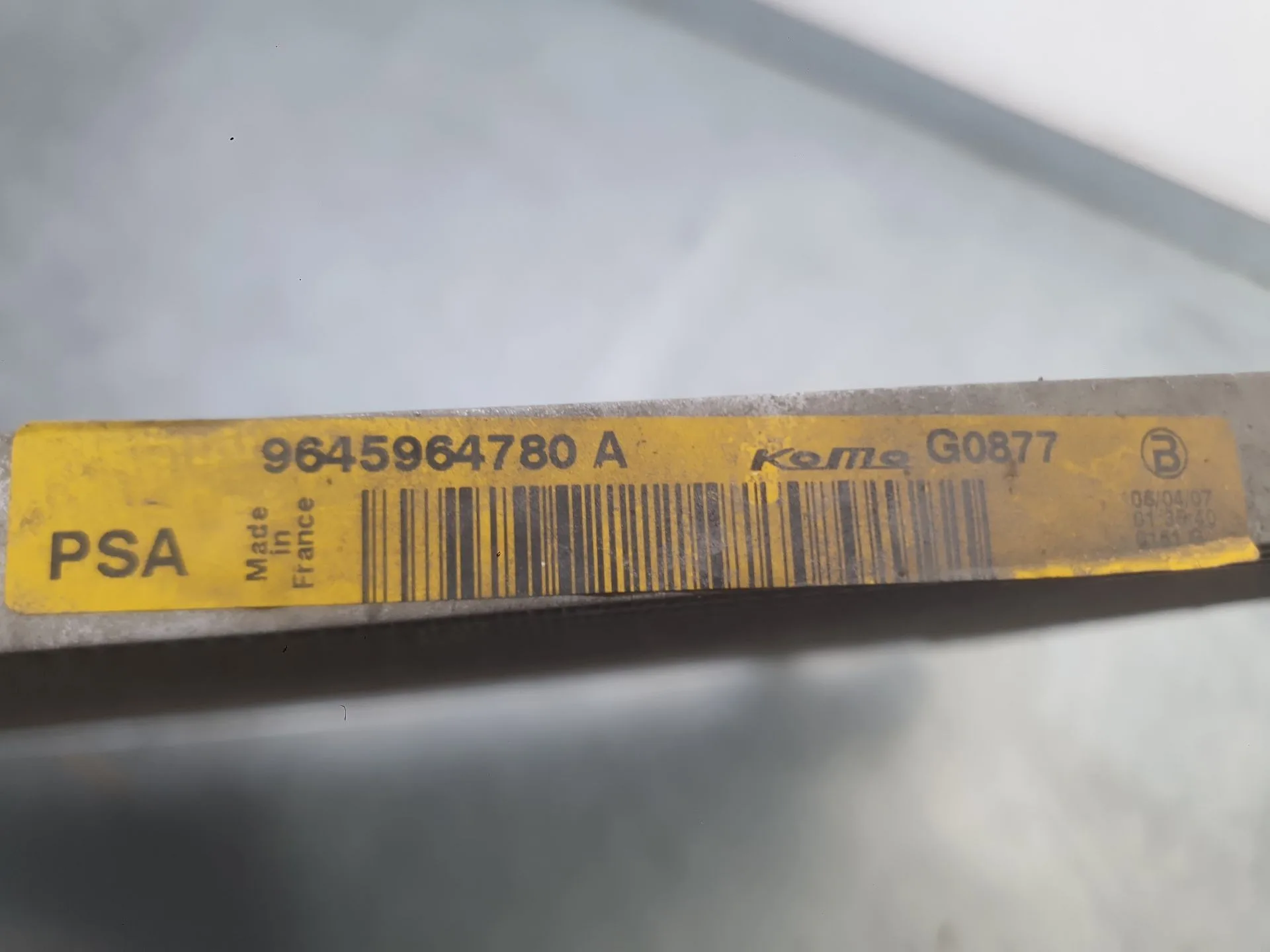Condensador / Radiador Aire Acondicionado para Citroën Xsara Picasso (N68)