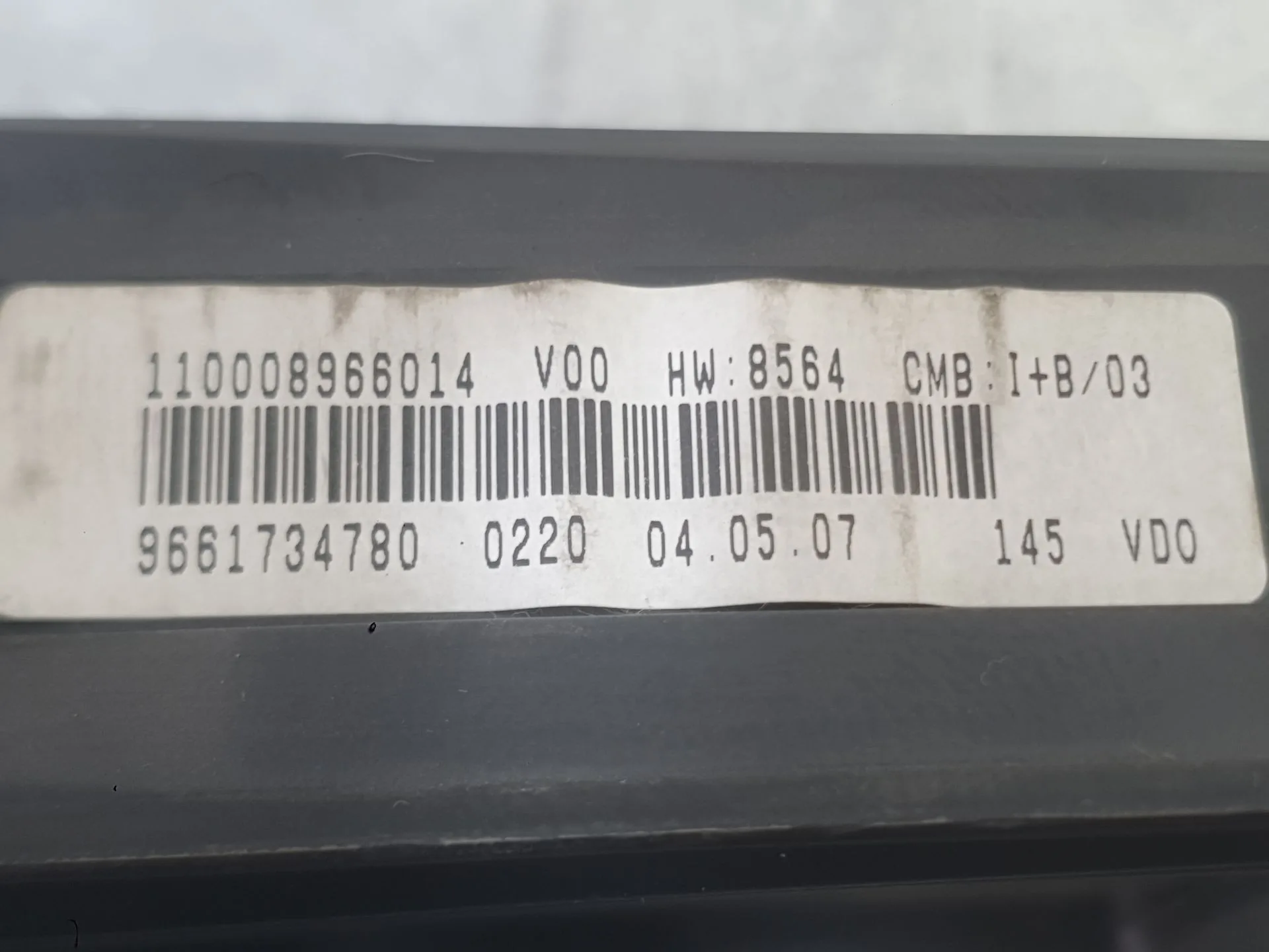 Cuadro Instrumentos para Citroën Xsara Picasso (N68)