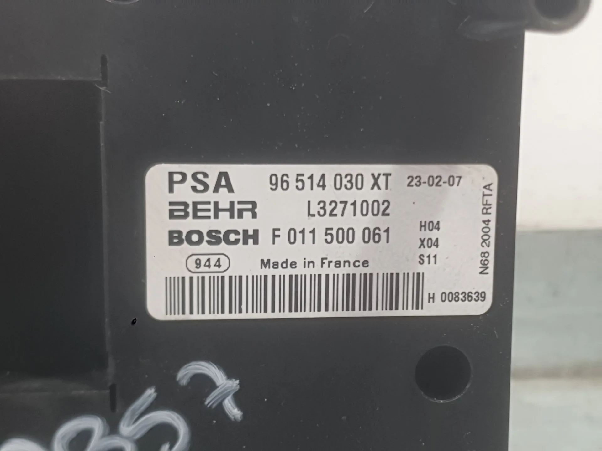 Mando Climatizador para Citroën Xsara Picasso (N68)
