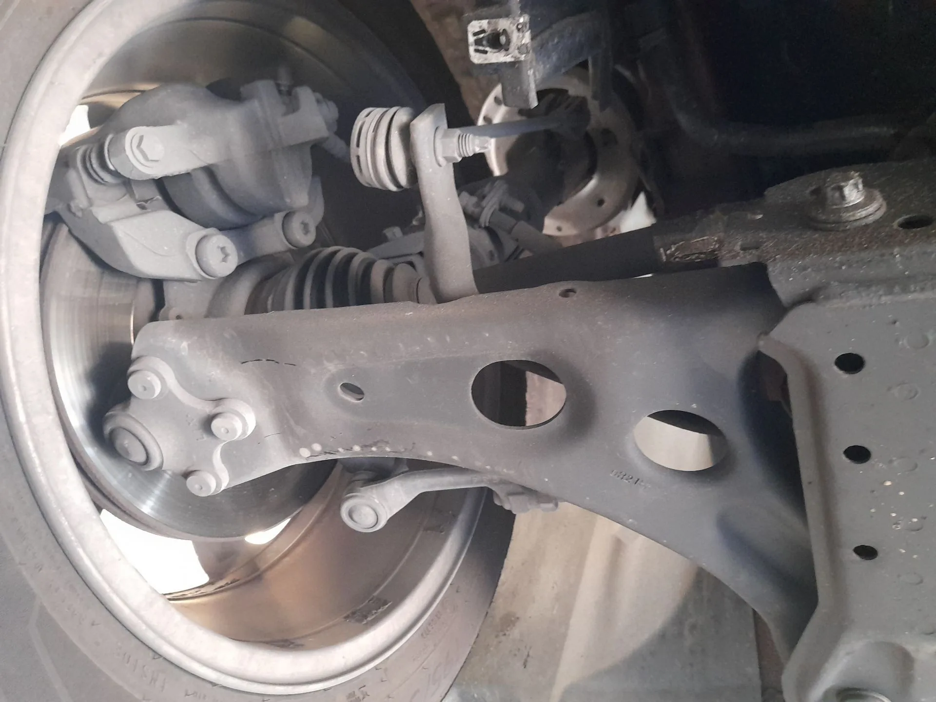 Brazo Suspension Inferior Delantero Derecho para Opel Corsa F (P2Jo)