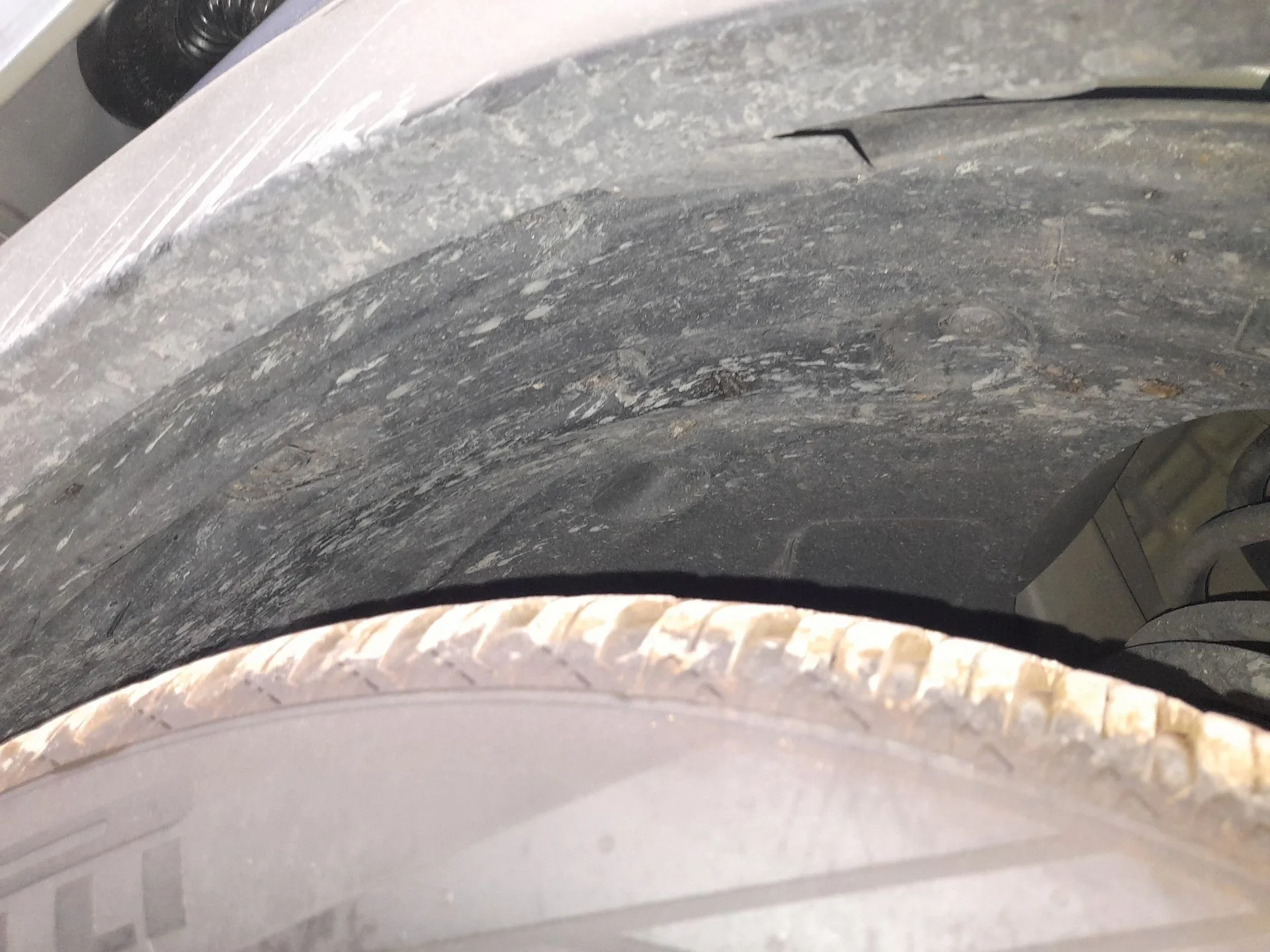 Plastico Pase Rueda Del. Dch. para Citroën C3 Iii (Sx)