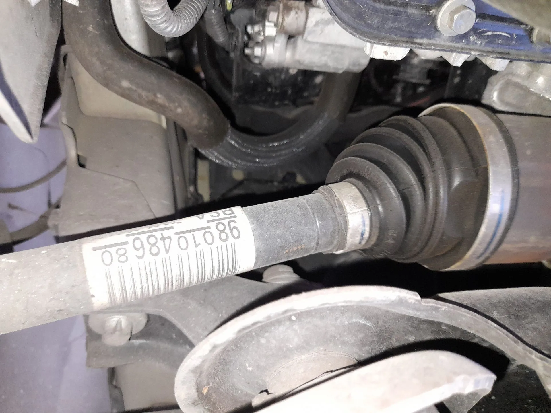 Transmision Delantera Derecha para Citroën C3 Iii (Sx)
