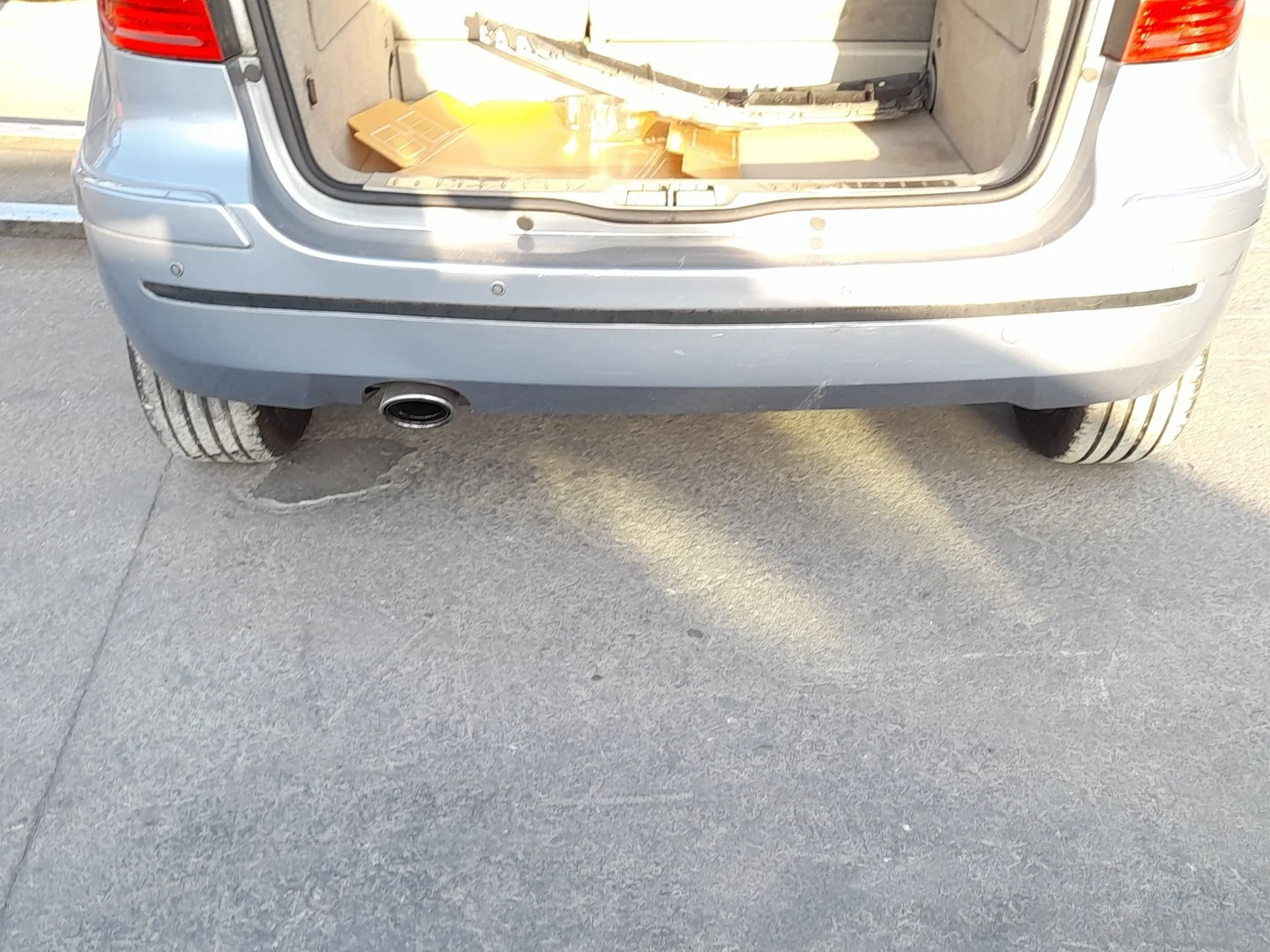 Paragolpes Trasero para Mercedes-Benz Clase B Sports Tourer (W245)