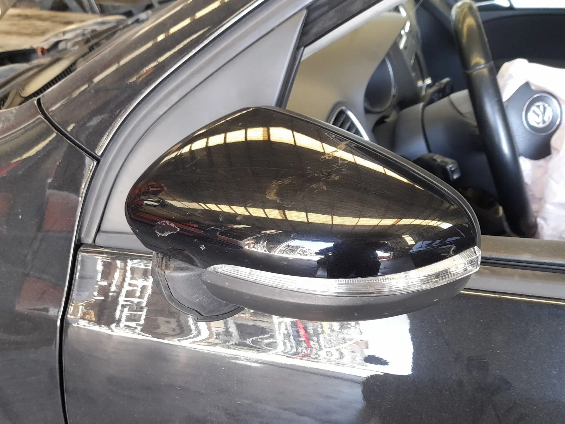 Retrovisor Izquierdo para Volkswagen Golf Vi (5K1)