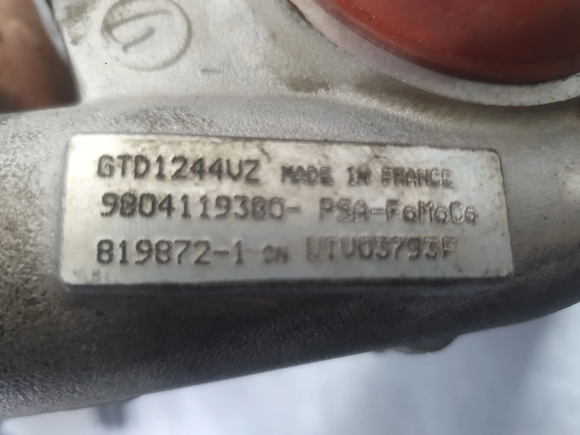 Turbocompresor para Peugeot 5008 Ii (Mc_, Mj_, Mr_, M4_)
