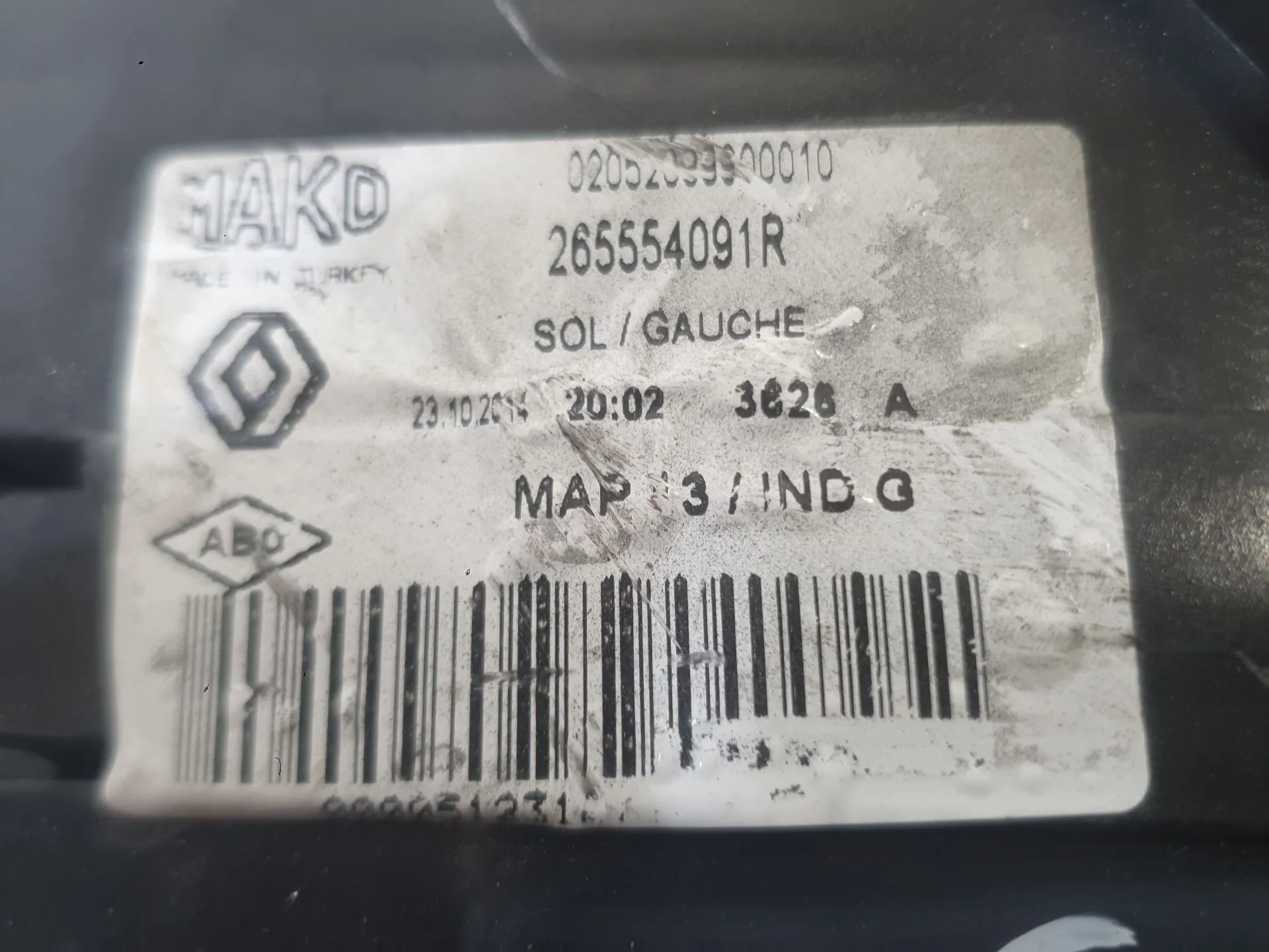 Piloto Trasero Izquierdo Exterior para Renault Clio Iv (Bh_)