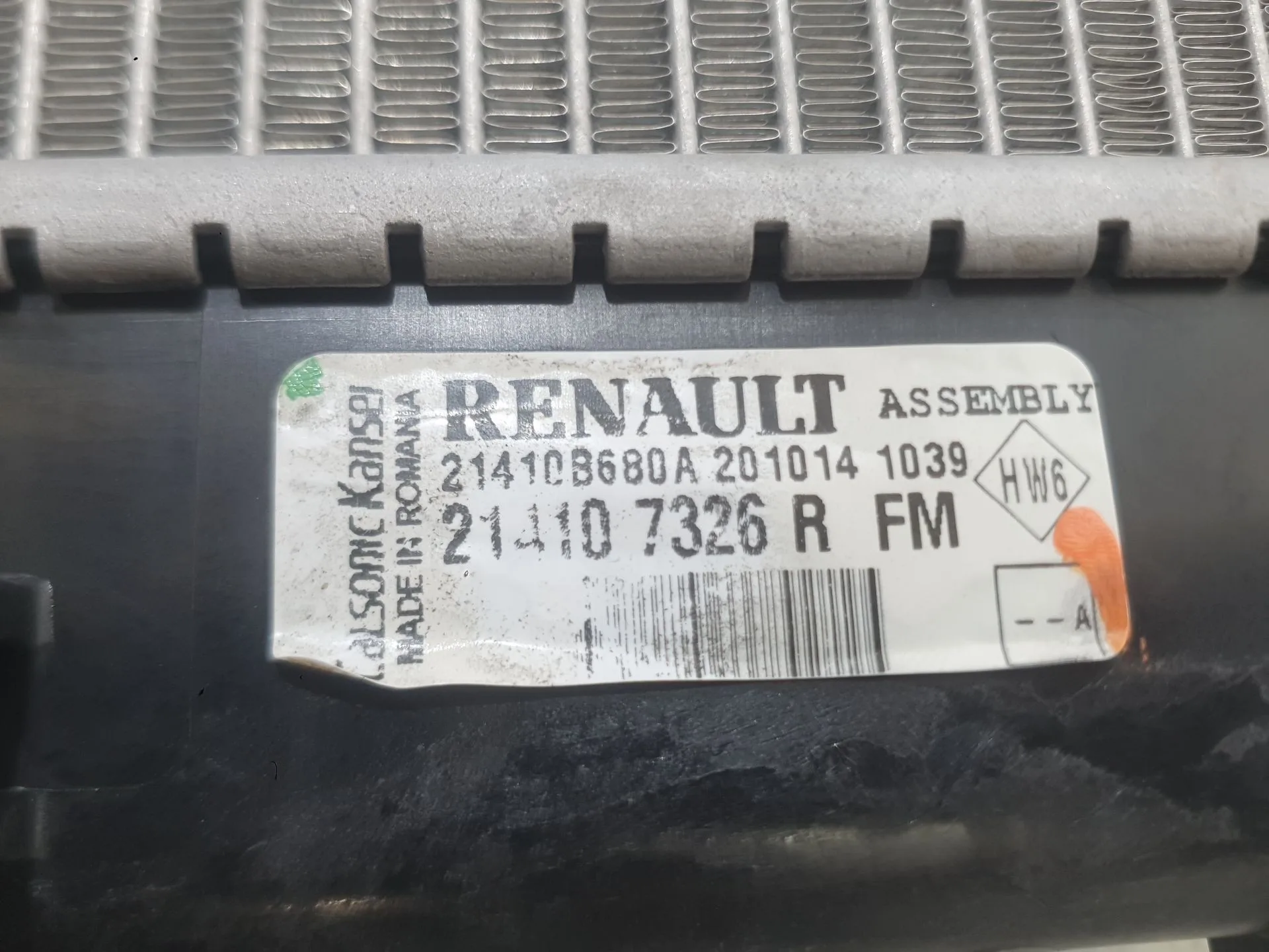 Radiador Agua para Renault Clio Iv (Bh_)