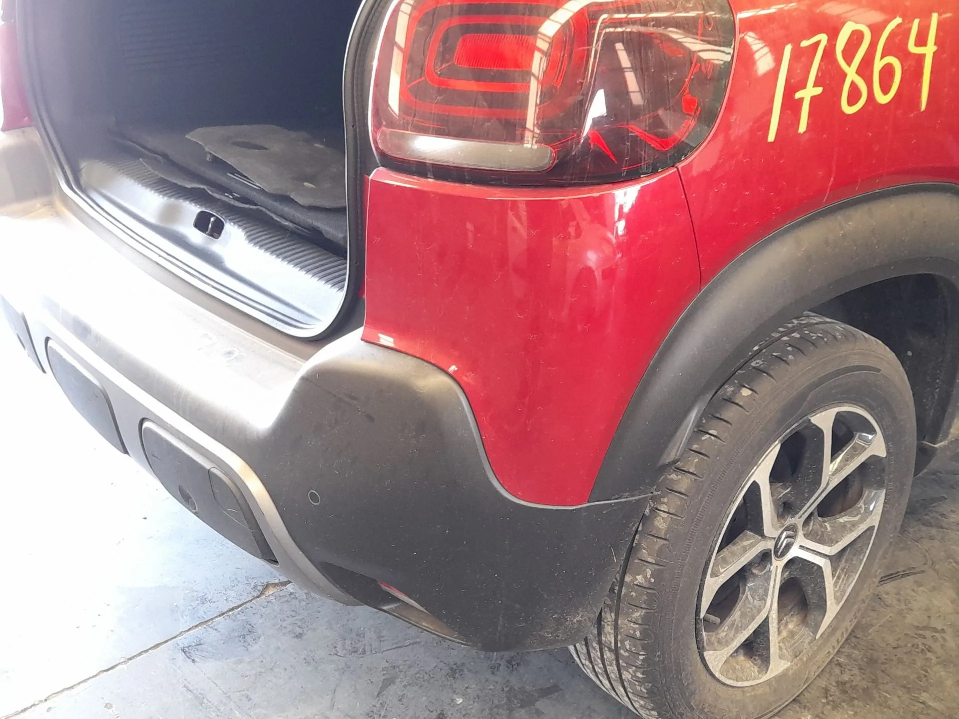 Paragolpes Trasero para Citroën C3 Aircross I (2R_, 2C_)