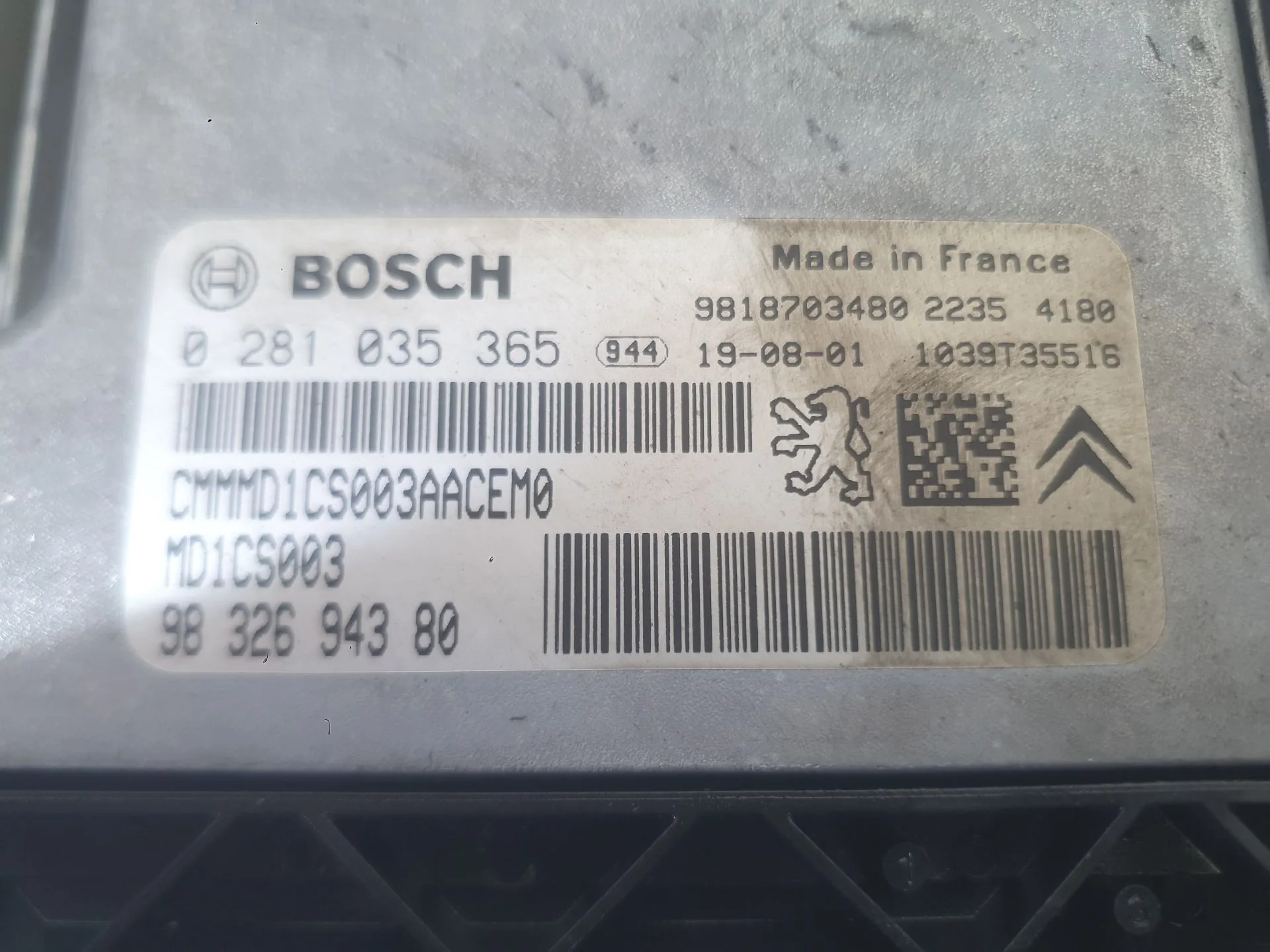 Centralita Motor Uce para Peugeot 3008 Ii Suv (Mc_, Mr_, Mj_, M4_)