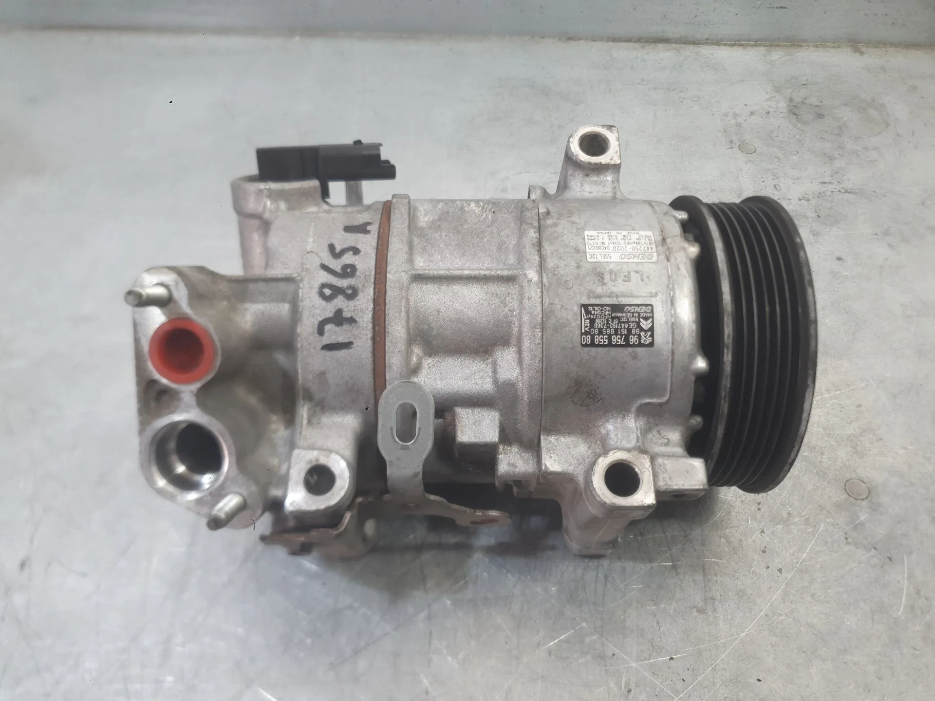 Compresor Aire Acondicionado para Peugeot 3008 Ii Suv (Mc_, Mr_, Mj_, M4_)