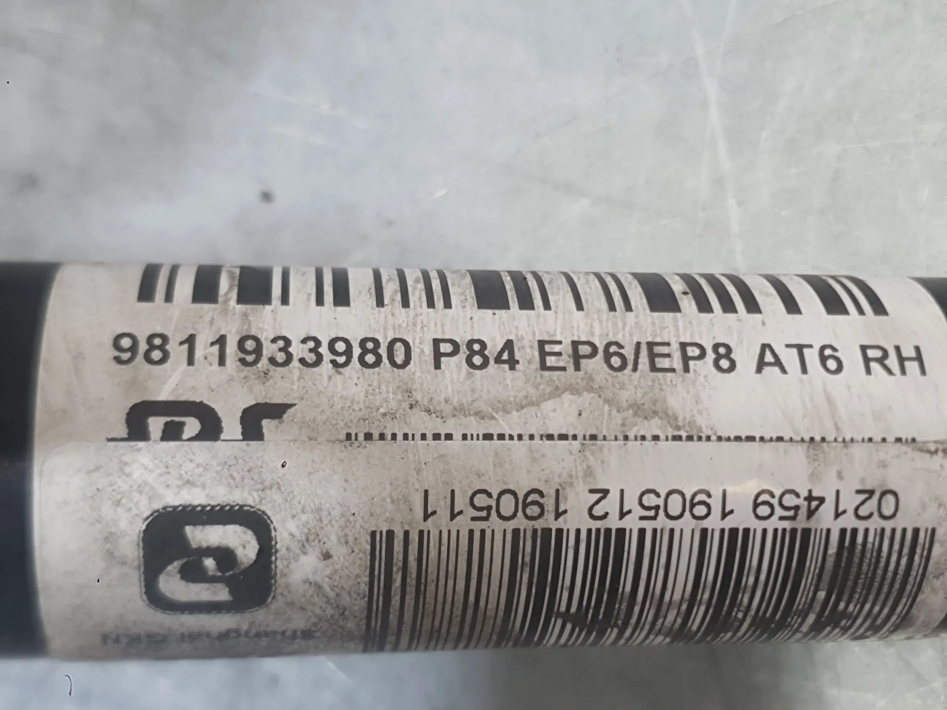 Transmision Delantera Derecha para Peugeot 3008 Ii Suv (Mc_, Mr_, Mj_, M4_)