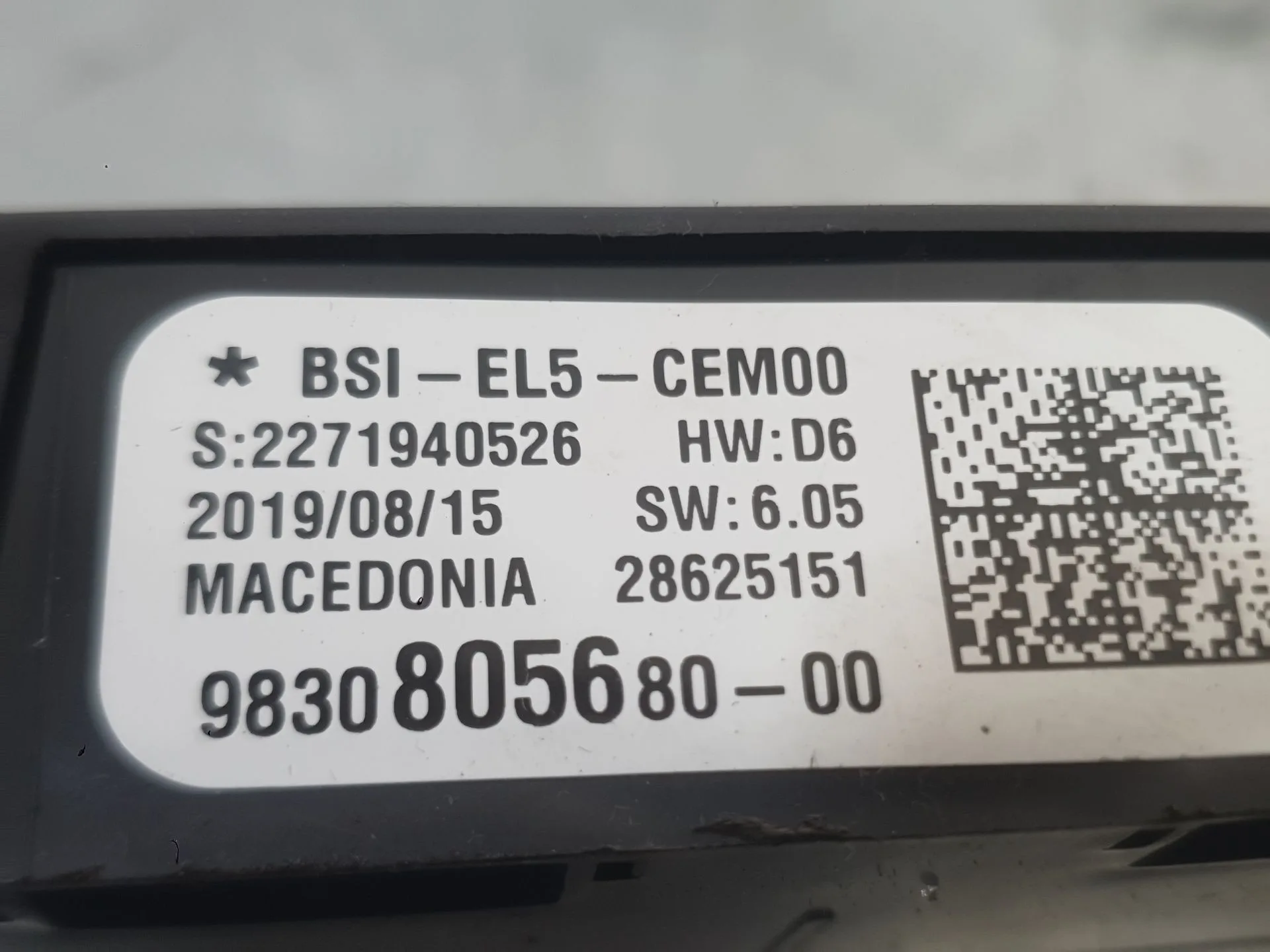 Caja Reles / Fusibles para Peugeot 3008 Ii Suv (Mc_, Mr_, Mj_, M4_)