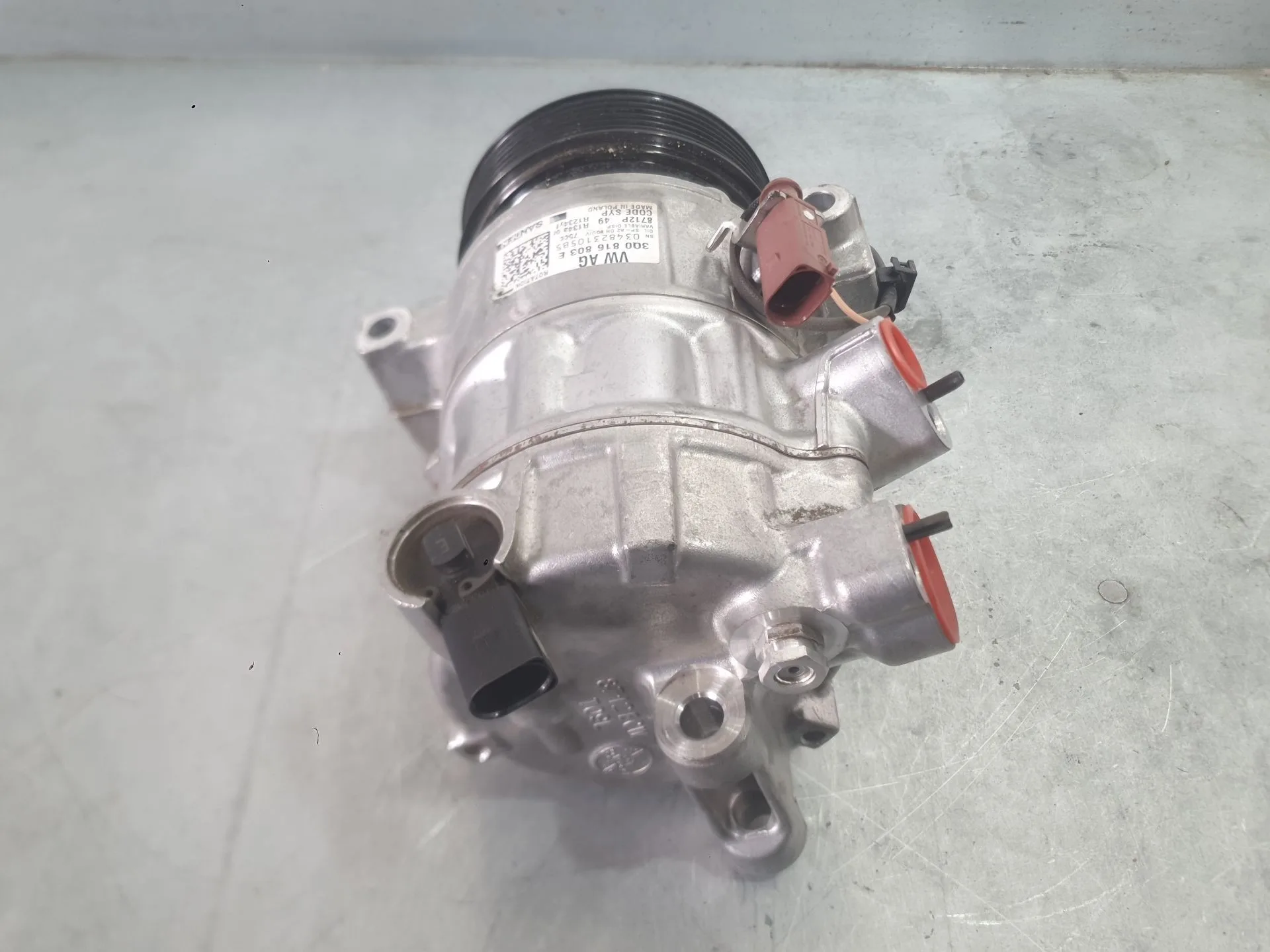 Compresor Aire Acondicionado para Skoda Fabia Iv (Pj3)