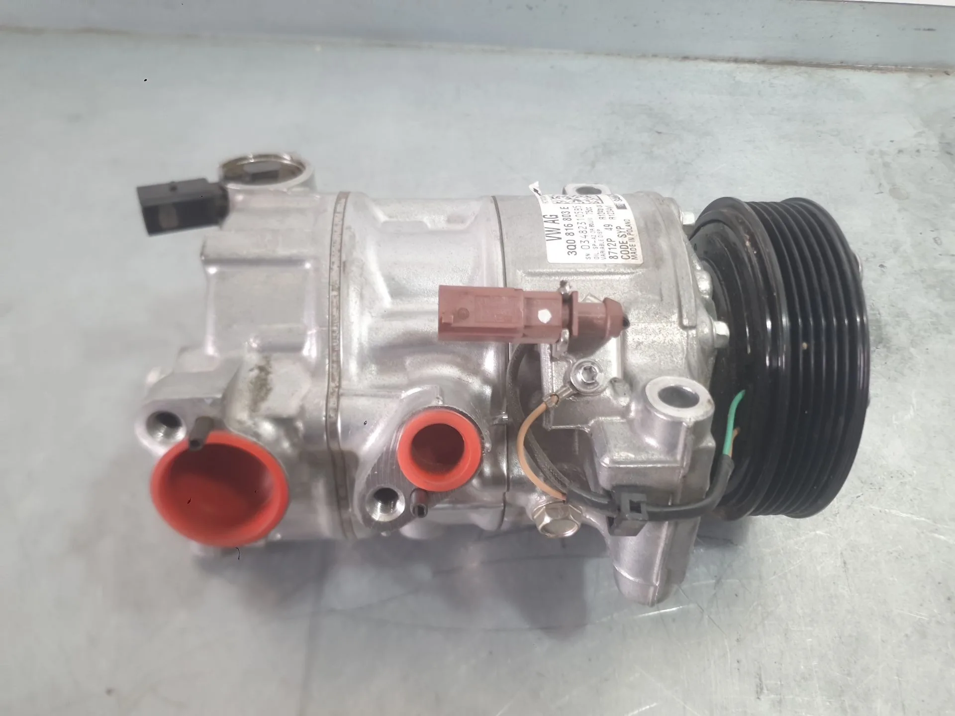 Compresor Aire Acondicionado para Skoda Fabia Iv (Pj3)