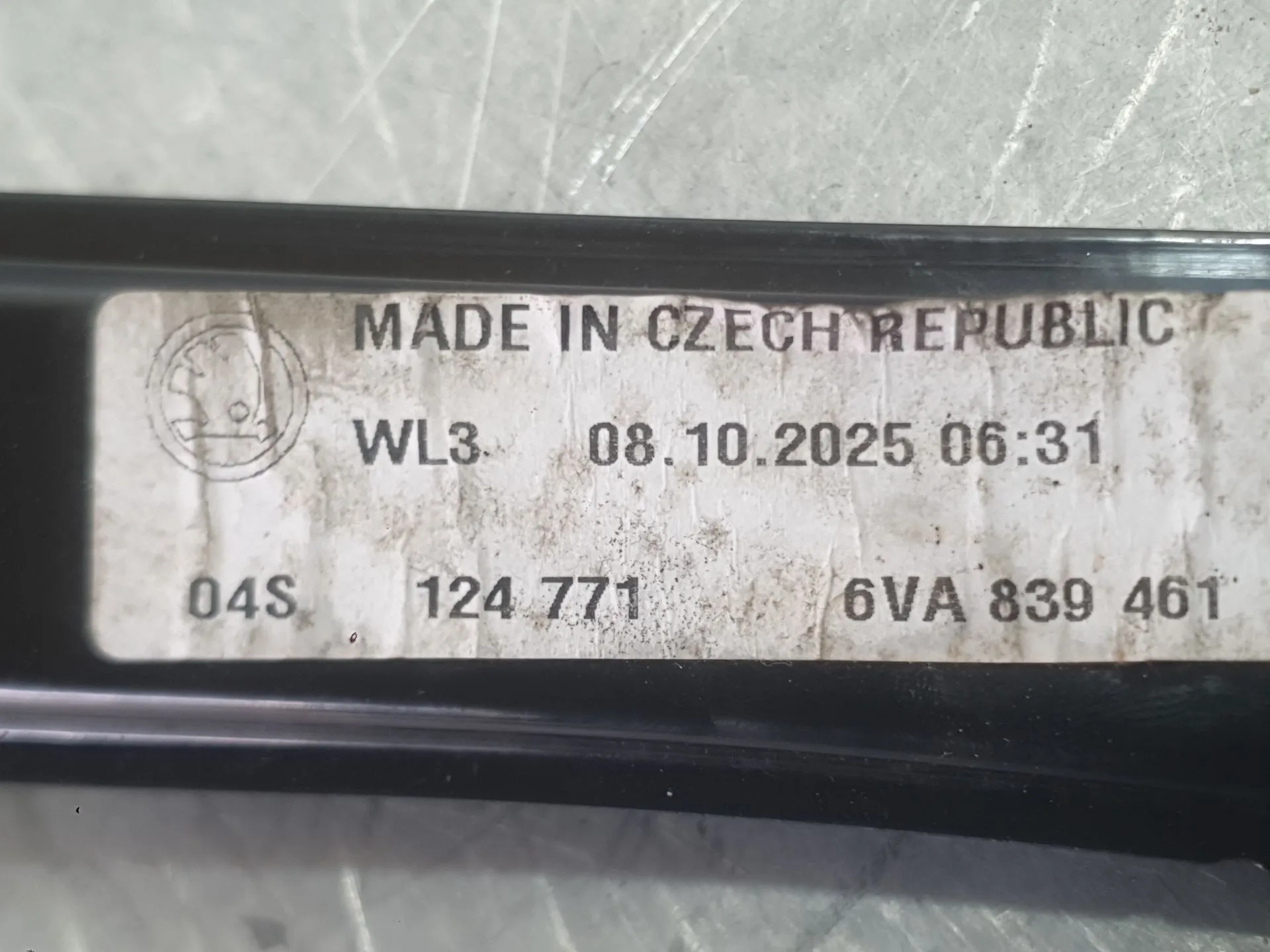 Elevalunas Trasero Izquierdo para Skoda Fabia Iv (Pj3)