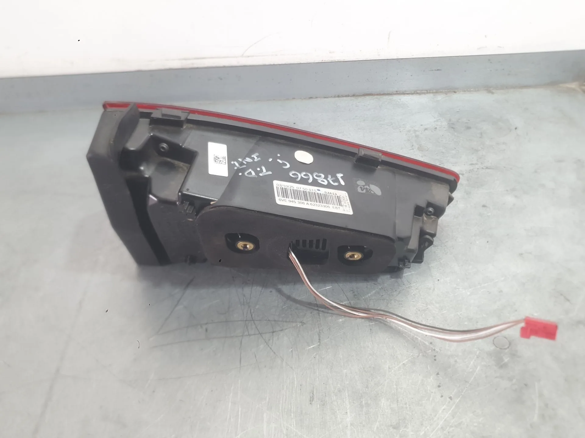 Piloto Trasero Derecho Interior para Skoda Fabia Iv (Pj3)