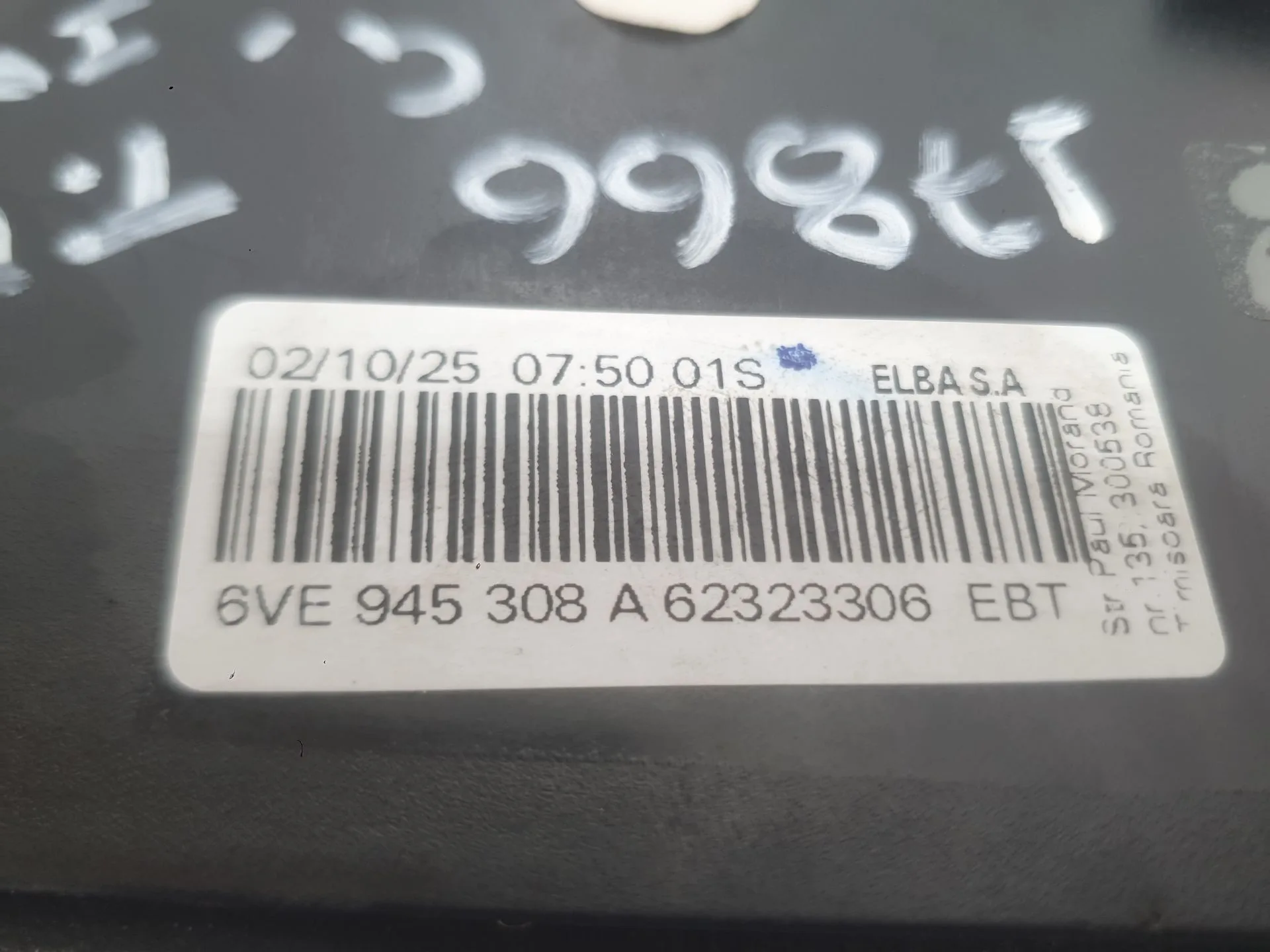 Piloto Trasero Derecho Interior para Skoda Fabia Iv (Pj3)