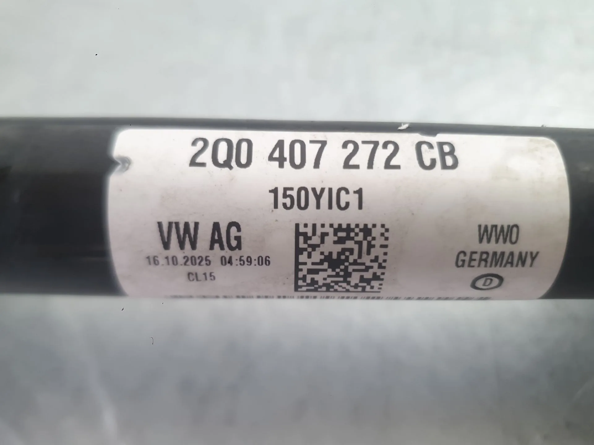 Transmision Delantera Derecha para Skoda Fabia Iv (Pj3)