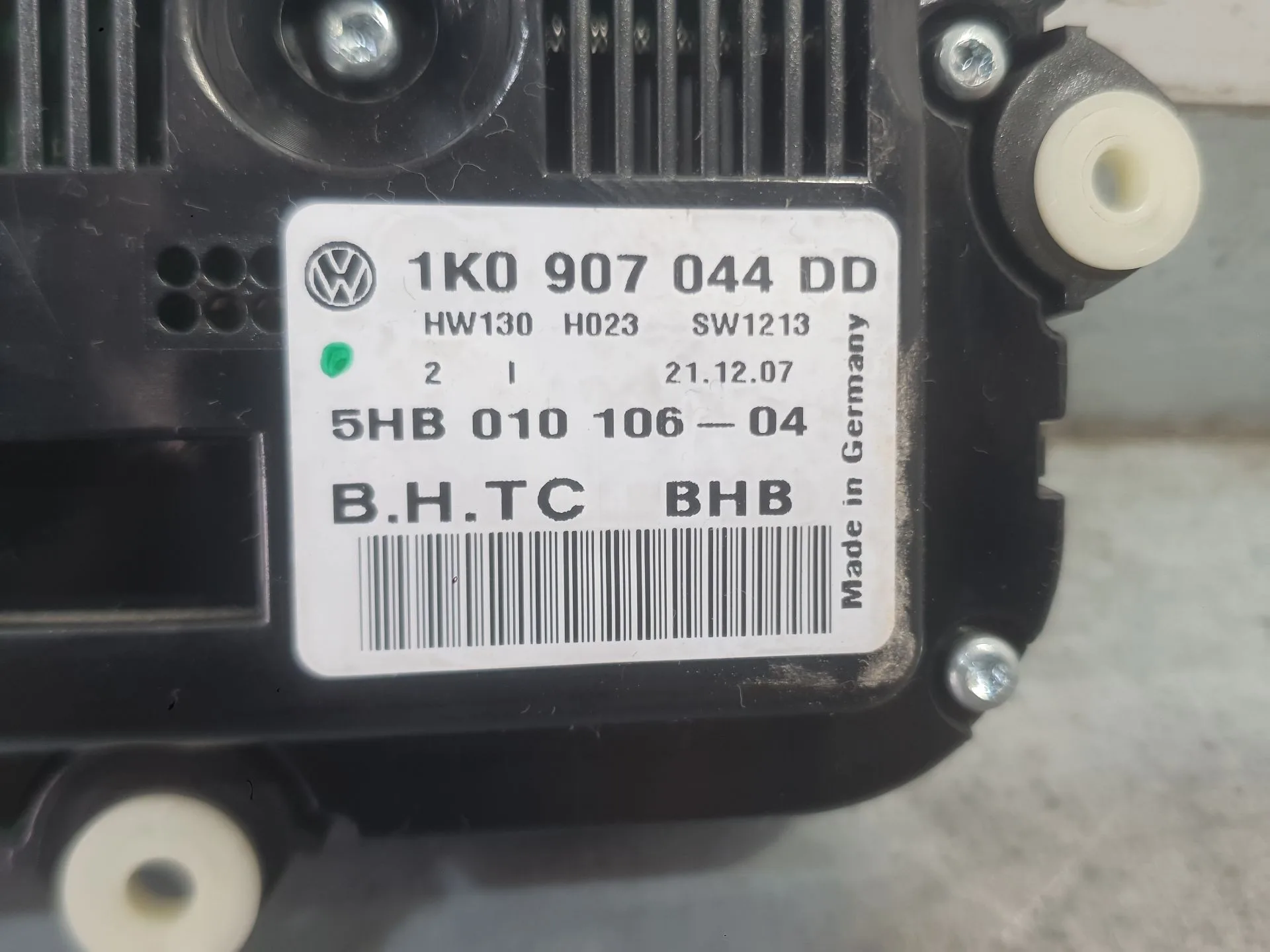 Mando Calefaccion / Aire Acondicionado para Volkswagen Golf V (1K1)