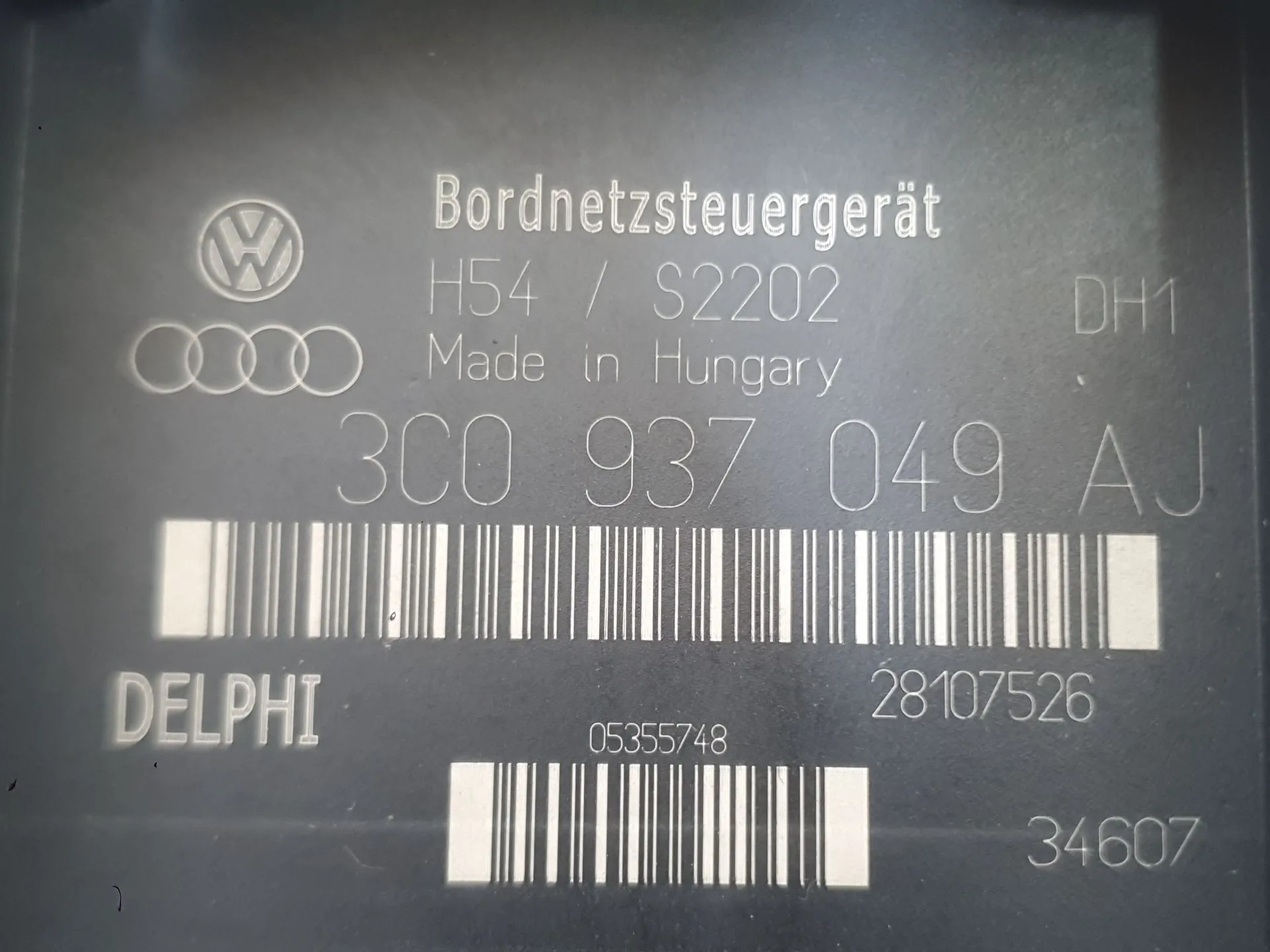 Caja Reles / Fusibles para Volkswagen Golf V (1K1)