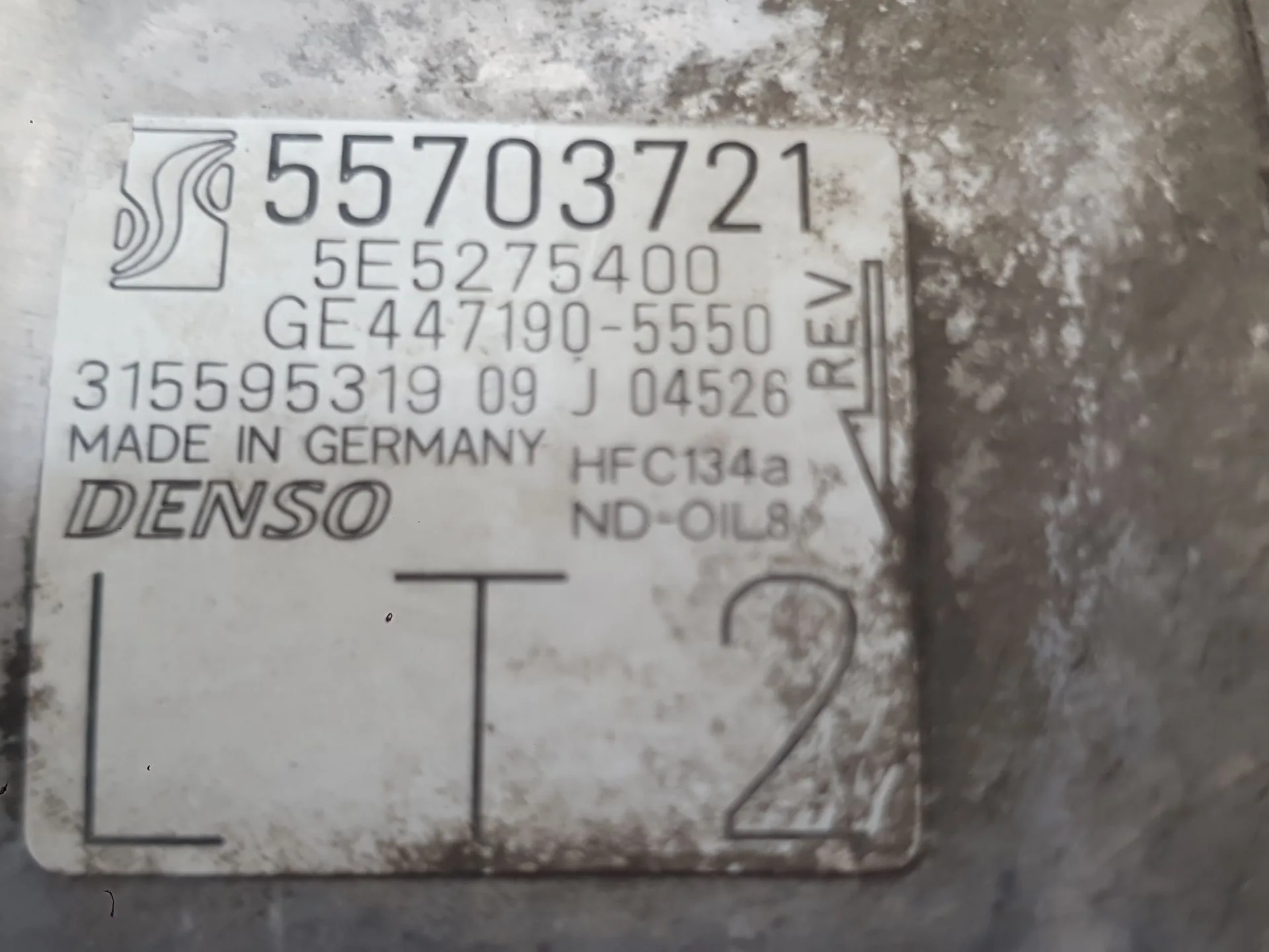 Compresor Aire Acondicionado para Opel Corsa D (S07)