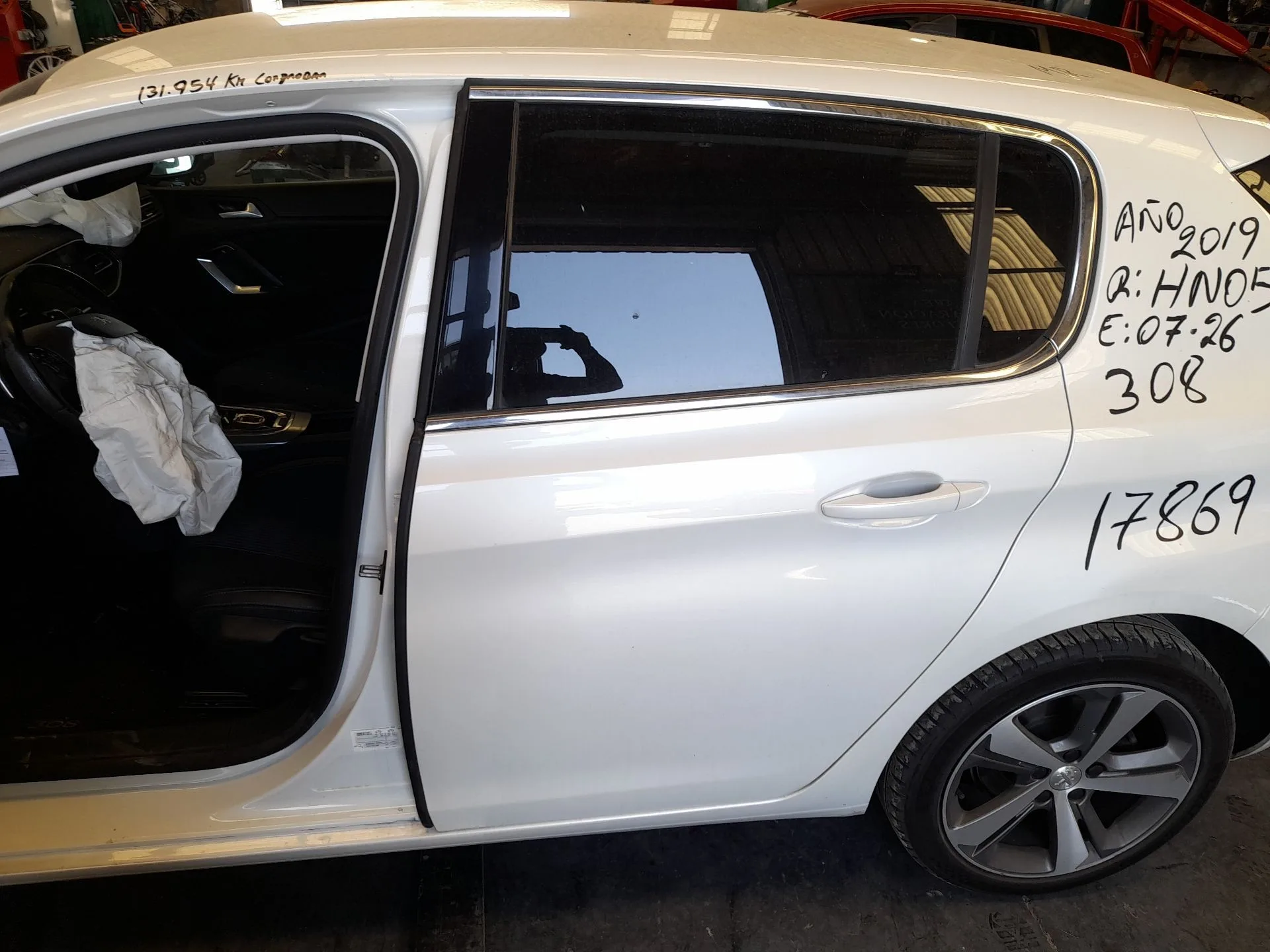 Puerta Trasera Izquierda para Peugeot 308 Ii (Lb_, Lp_, Lw_, Lh_, L3_)