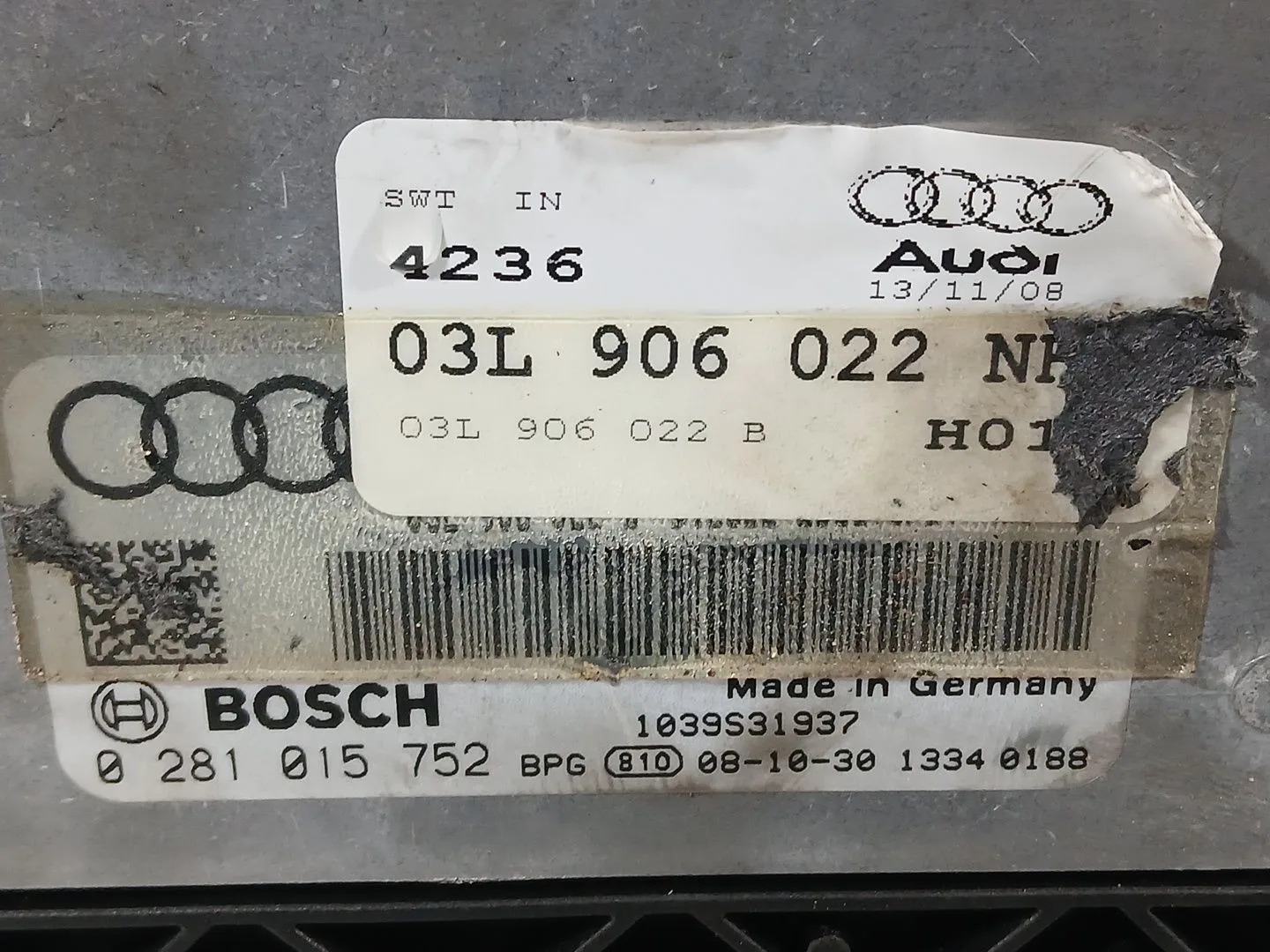 Centralita Motor Uce para Audi Q5 (8Rb)