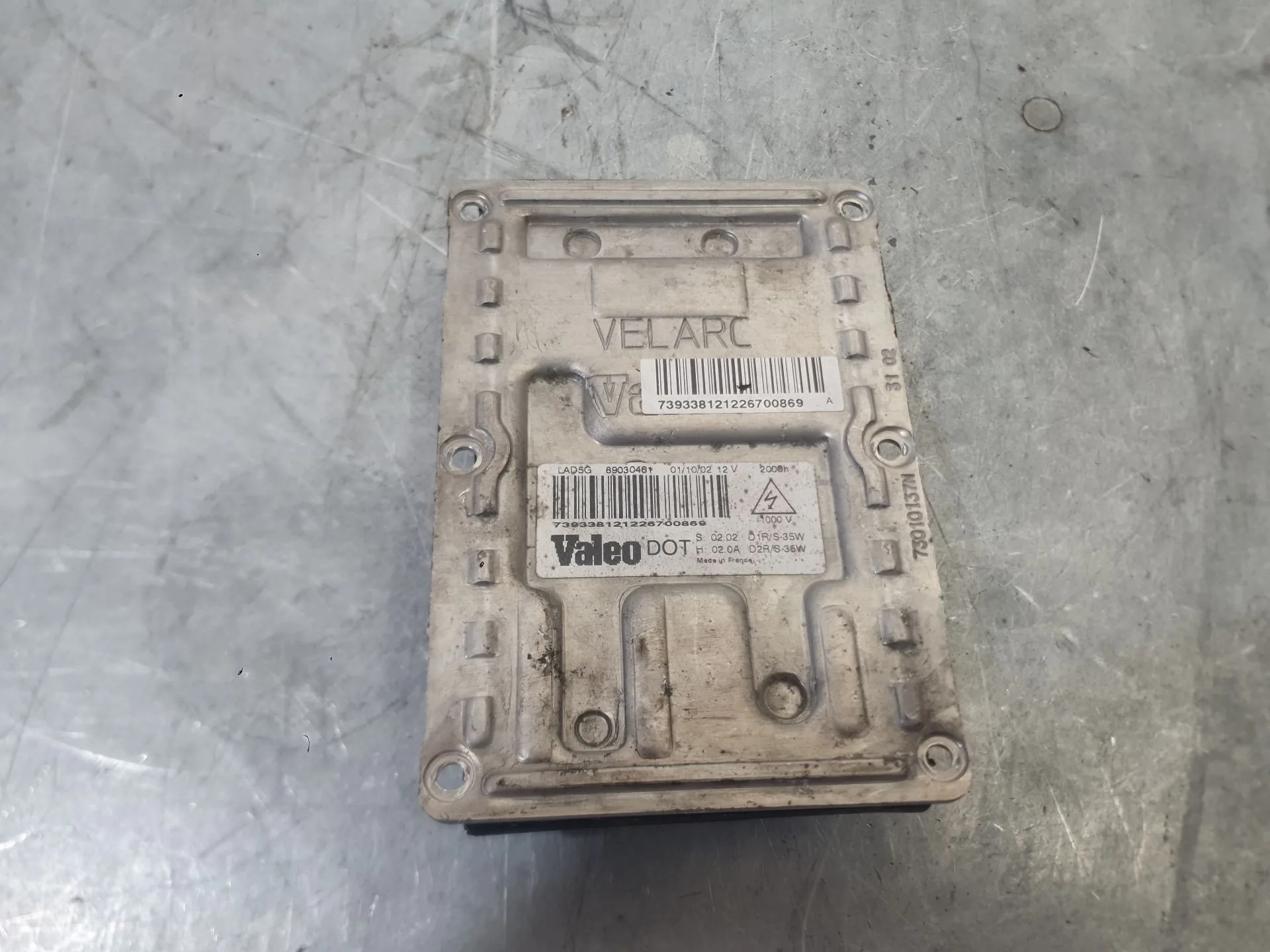 Centralita Faro para Lancia Phedra (179_)
