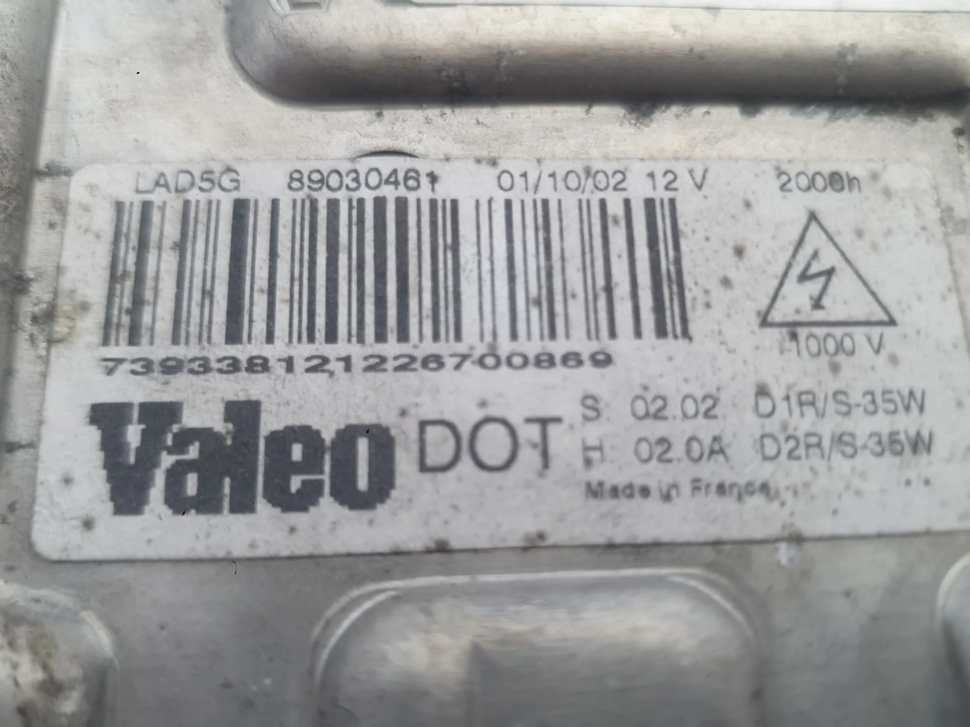 Centralita Faro para Lancia Phedra (179_)