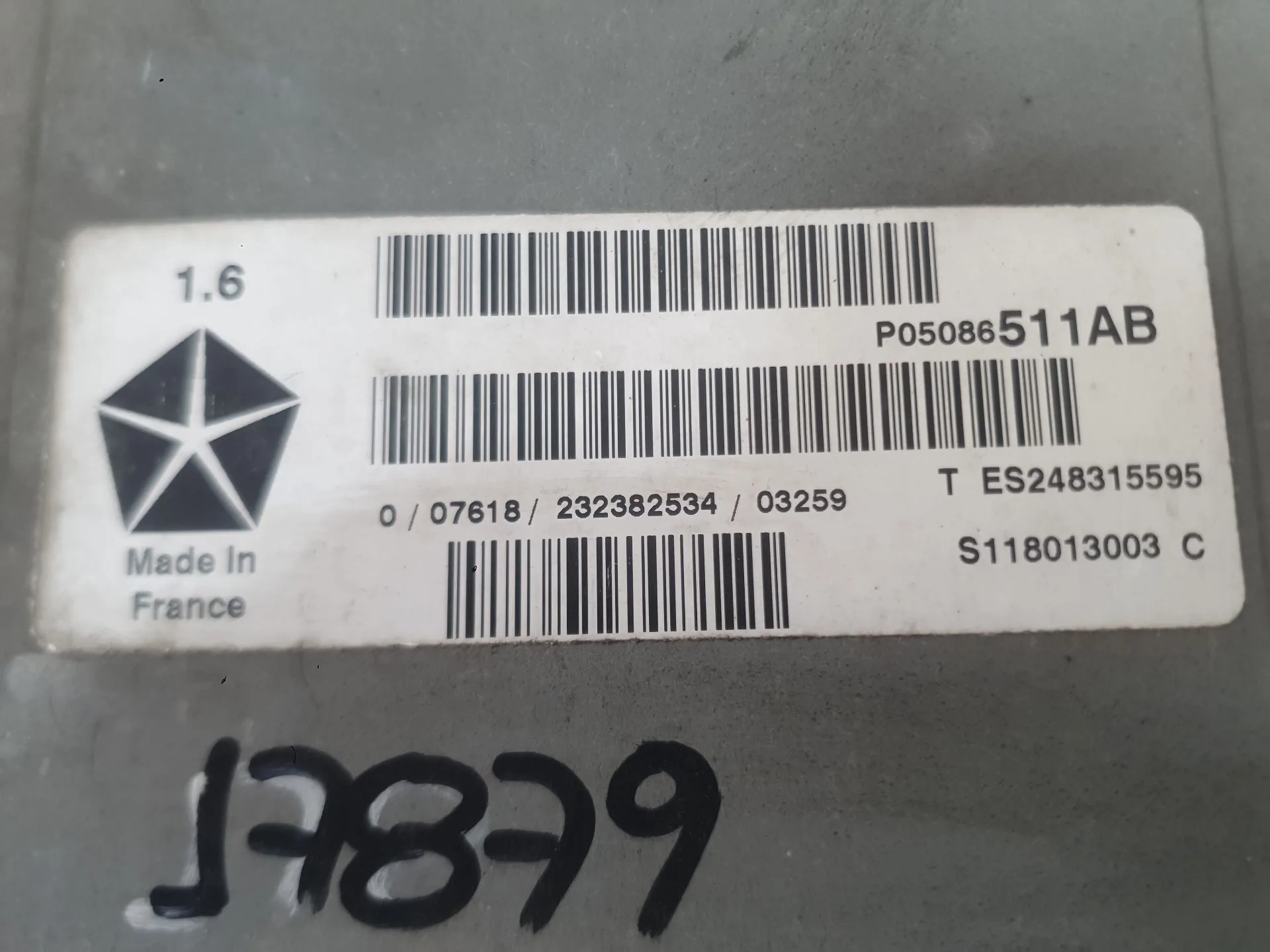Centralita Motor Uce para Chrysler Neon Ii