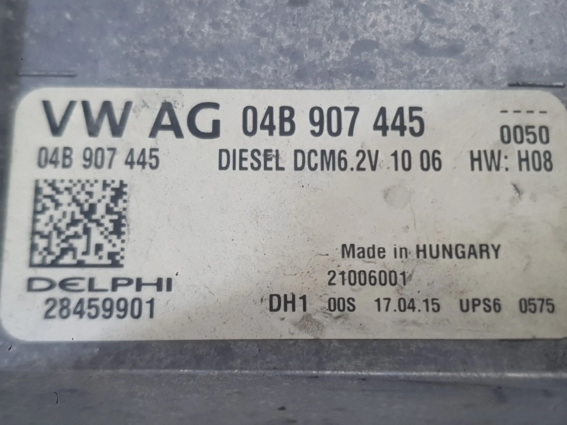 Centralita Motor Uce para Volkswagen Polo (6C1)