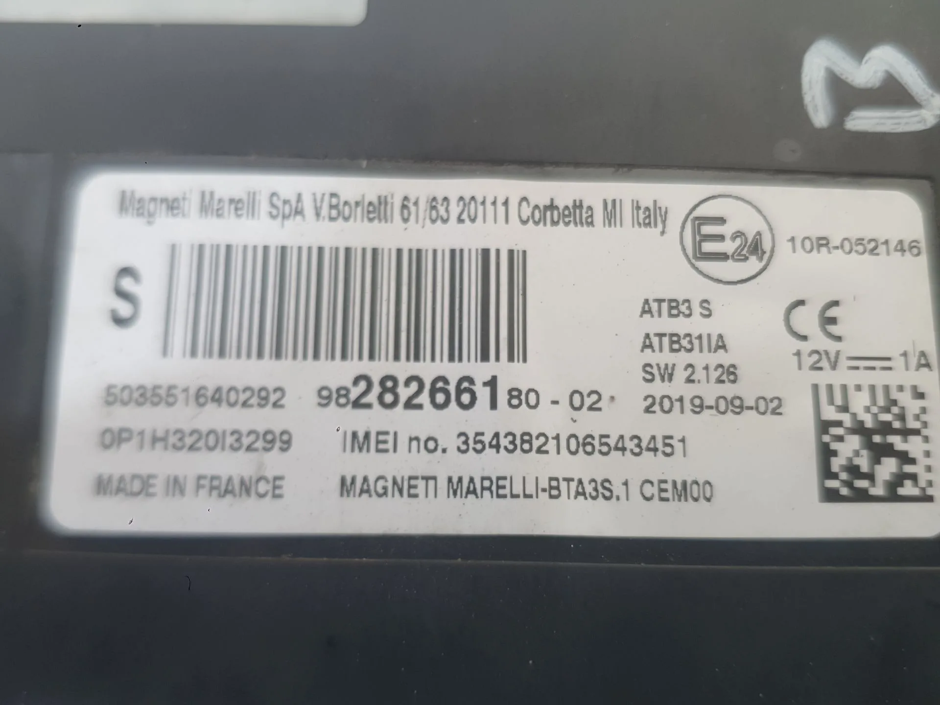 Modulo Electronico para Peugeot 5008 Ii (Mc_, Mj_, Mr_, M4_)