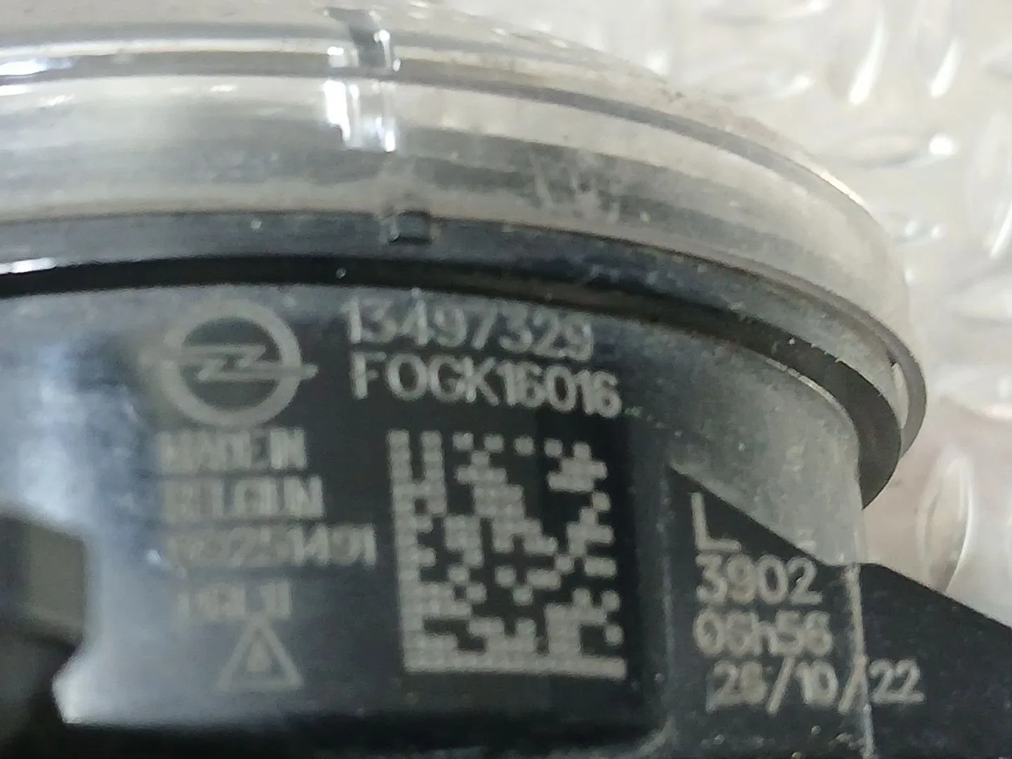 Faro Antiniebla Izquierdo para Opel Mokka