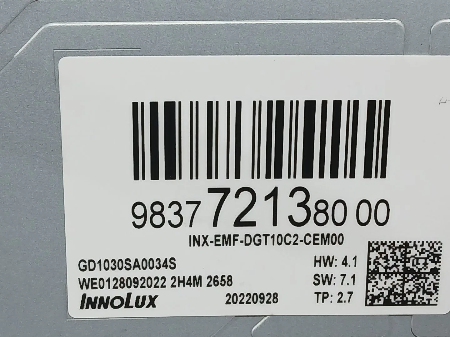 Sistema Navegacion Gps para Opel Mokka