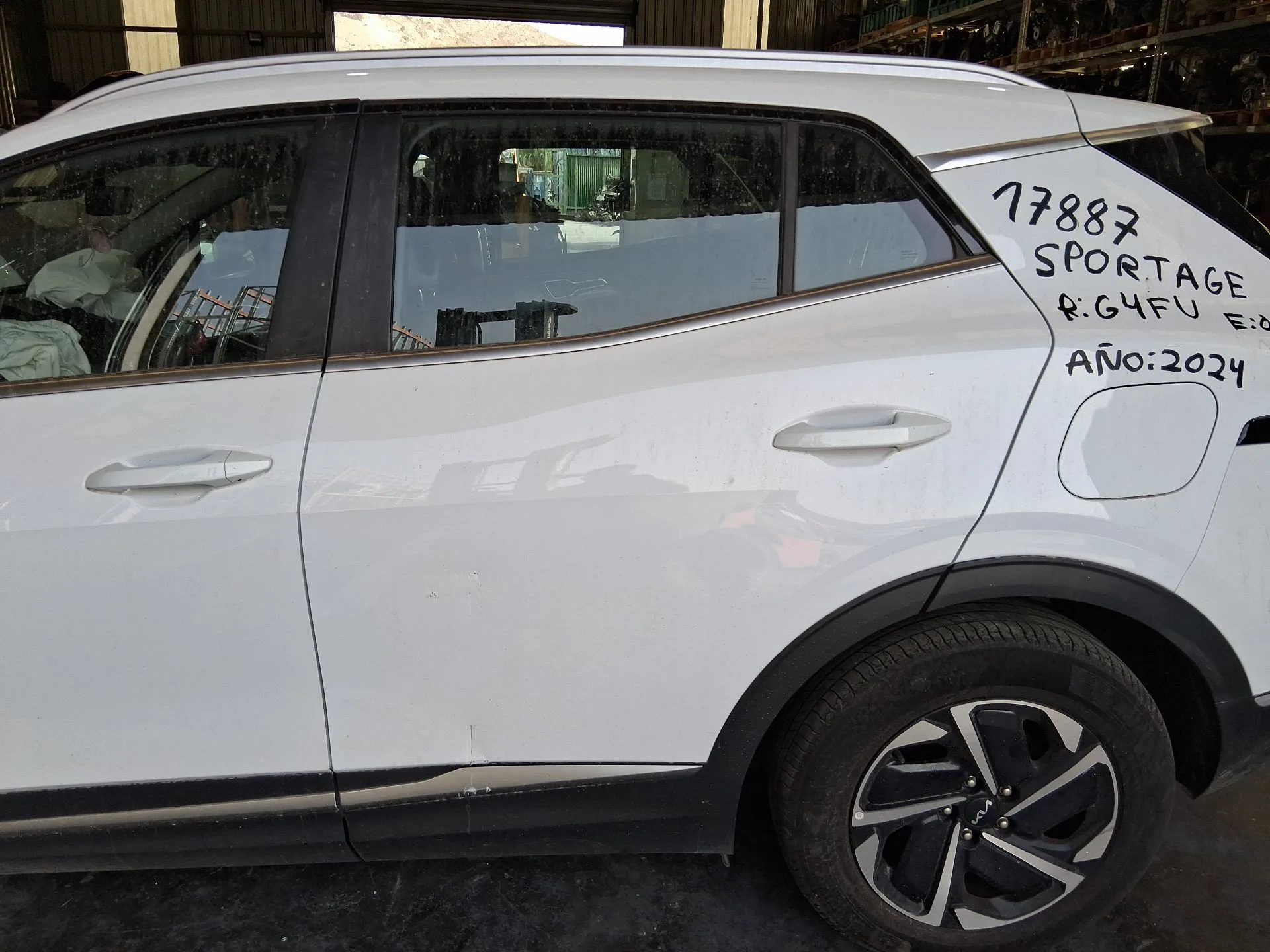 Puerta Trasera Izquierda para Kia Sportage V (Nq5)