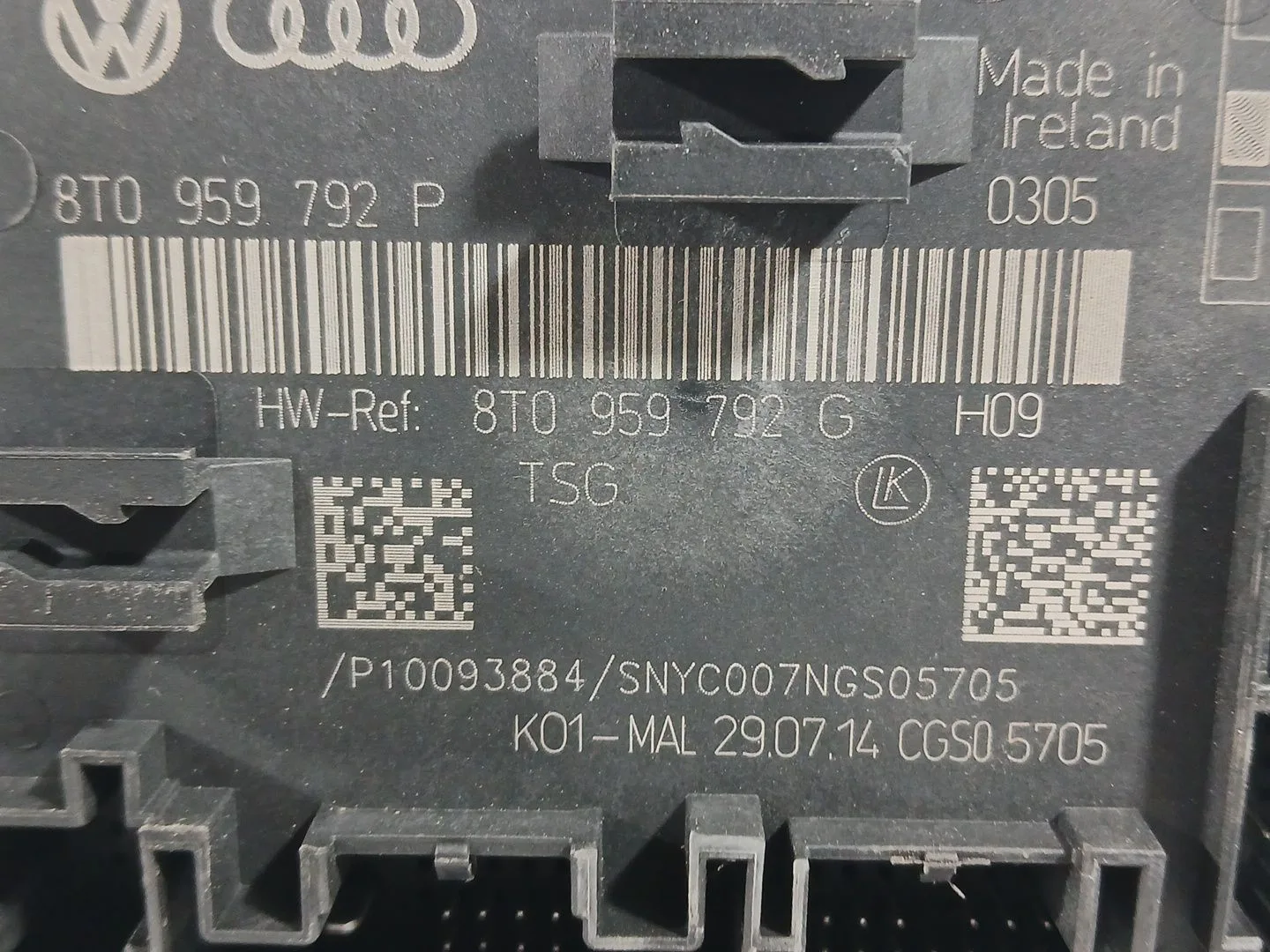 Modulo Electronico para Audi A5 Sportback (8Ta)