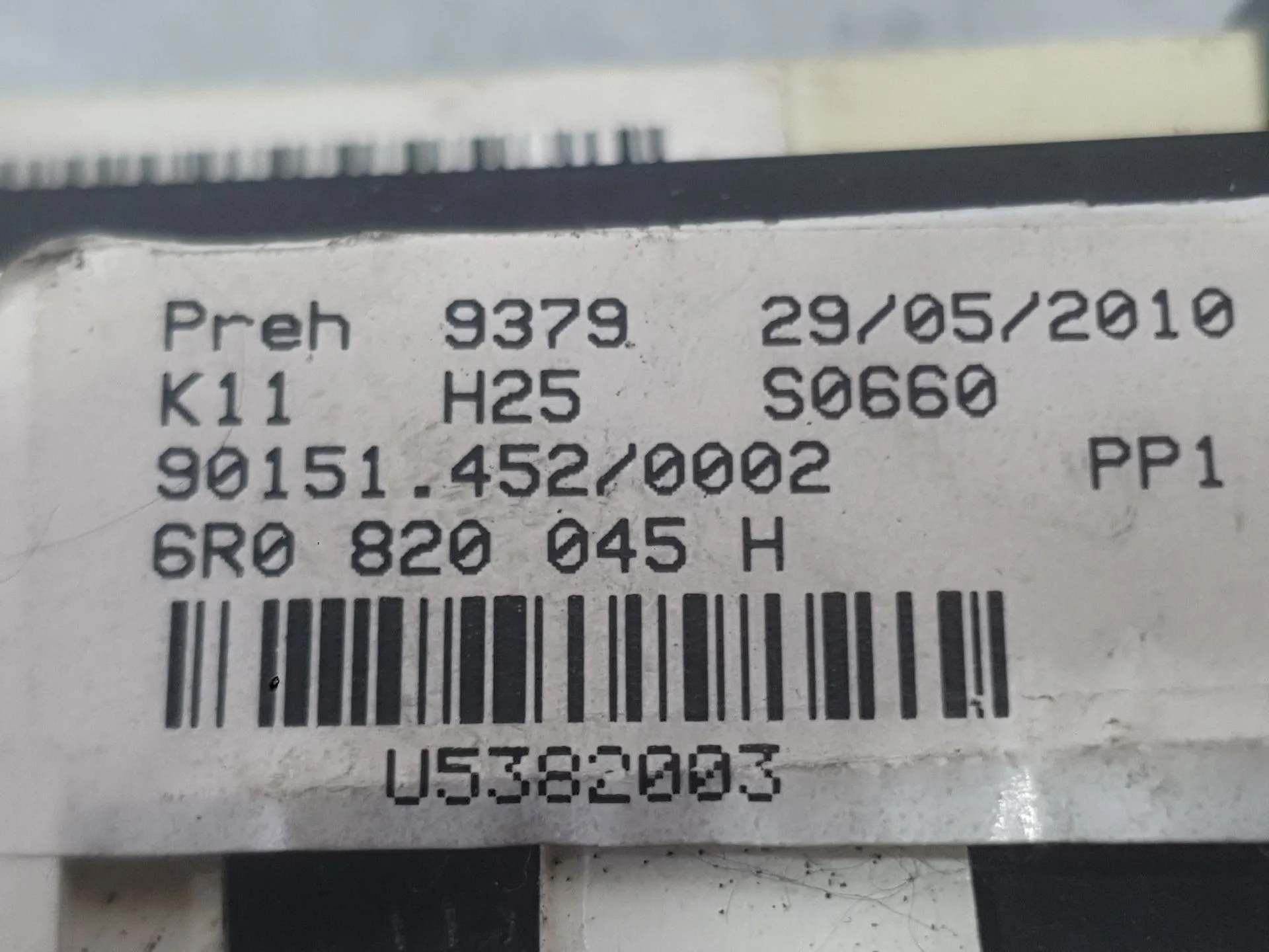 Mando Calefaccion / Aire Acondicionado para Volkswagen Polo V (6R1, 6C1)
