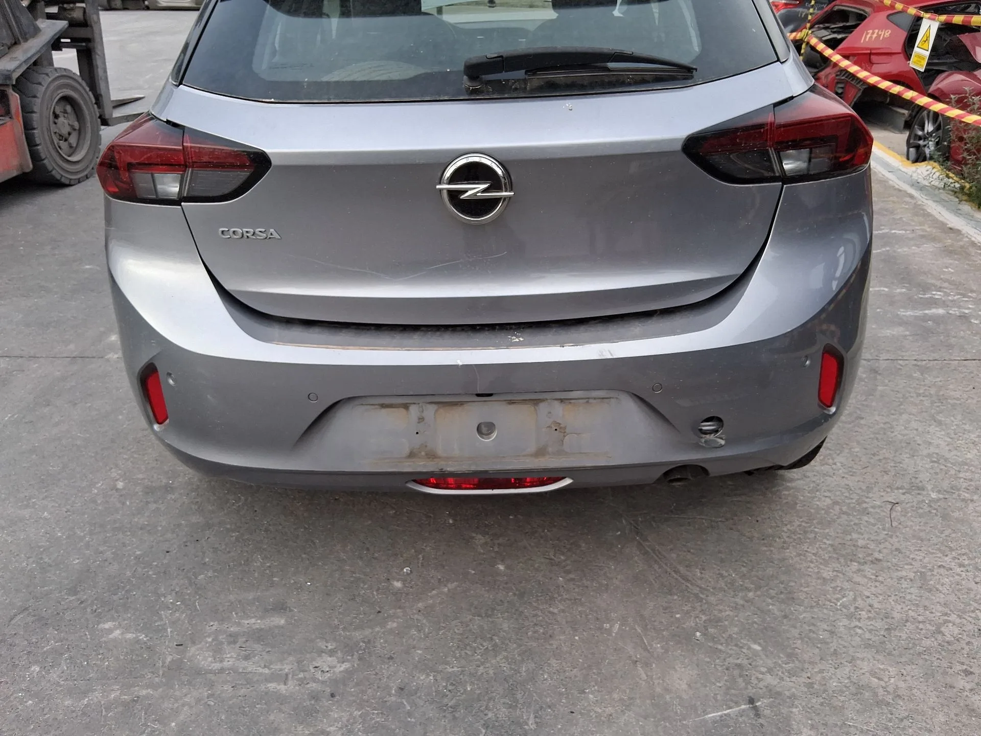 Paragolpes Trasero para Opel Corsa F (P2Jo)