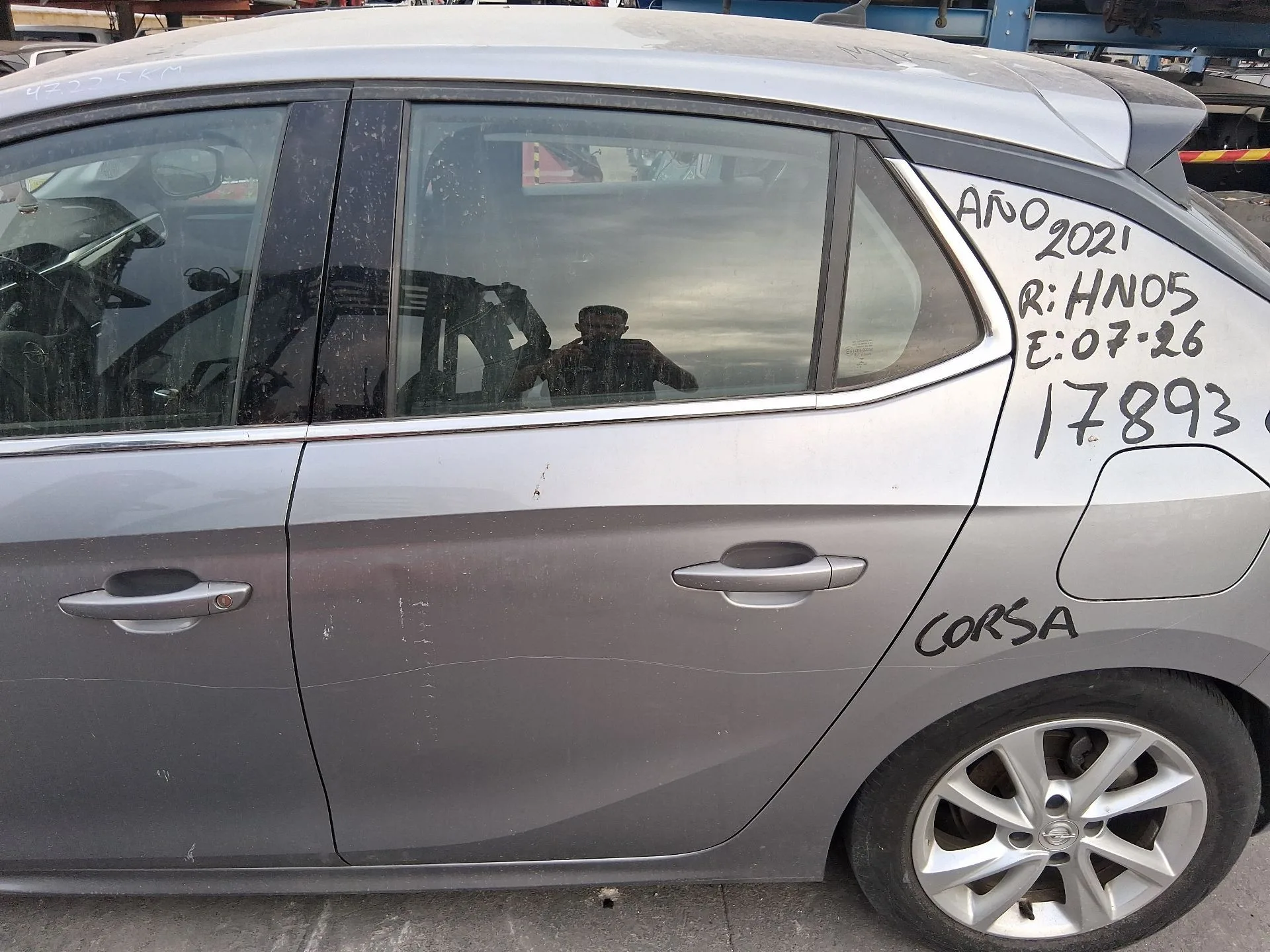 Puerta Trasera Izquierda para Opel Corsa F (P2Jo)